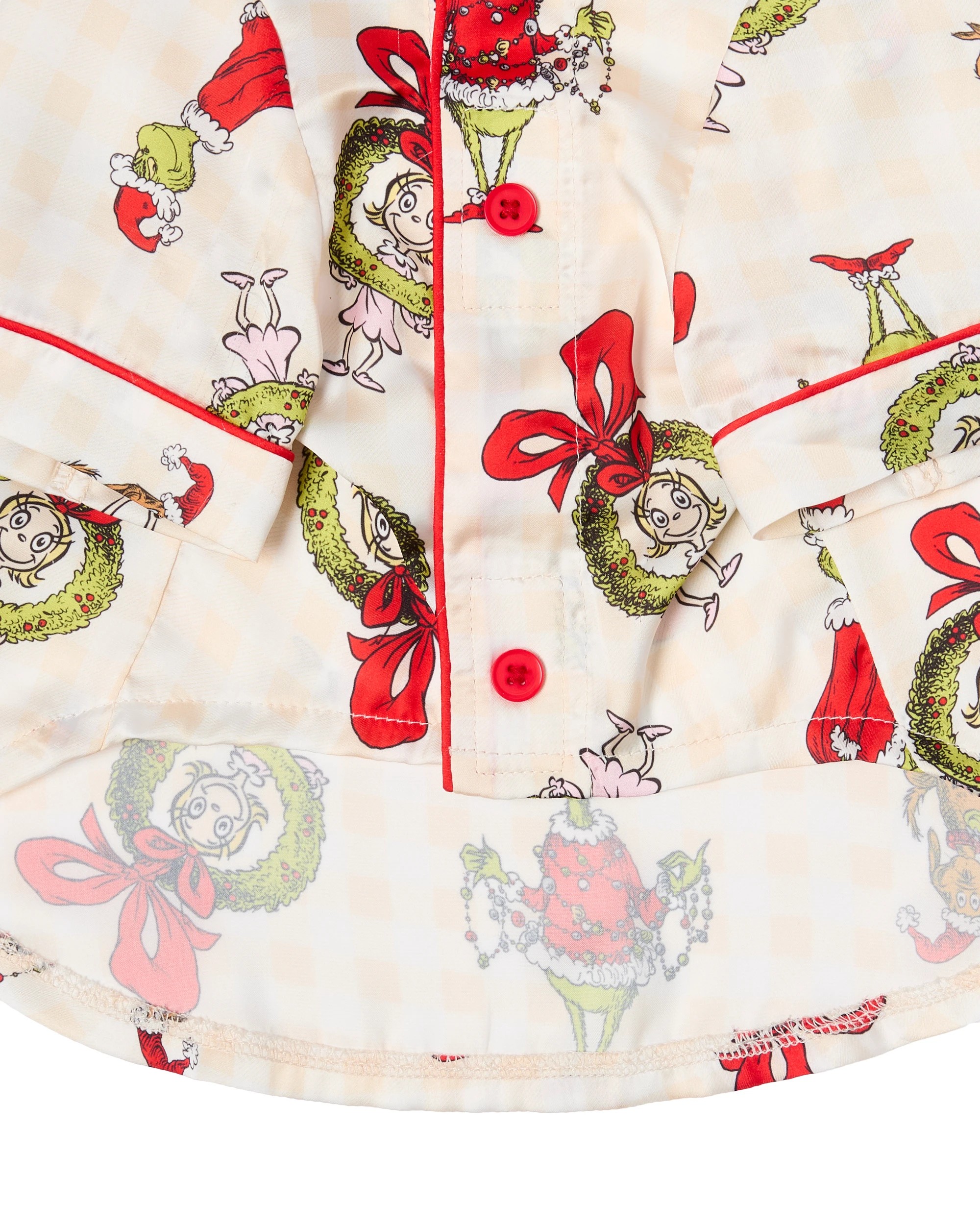8 Family Matching Christmas Grinch Dog Pyjama Set XL, 8 of 8
