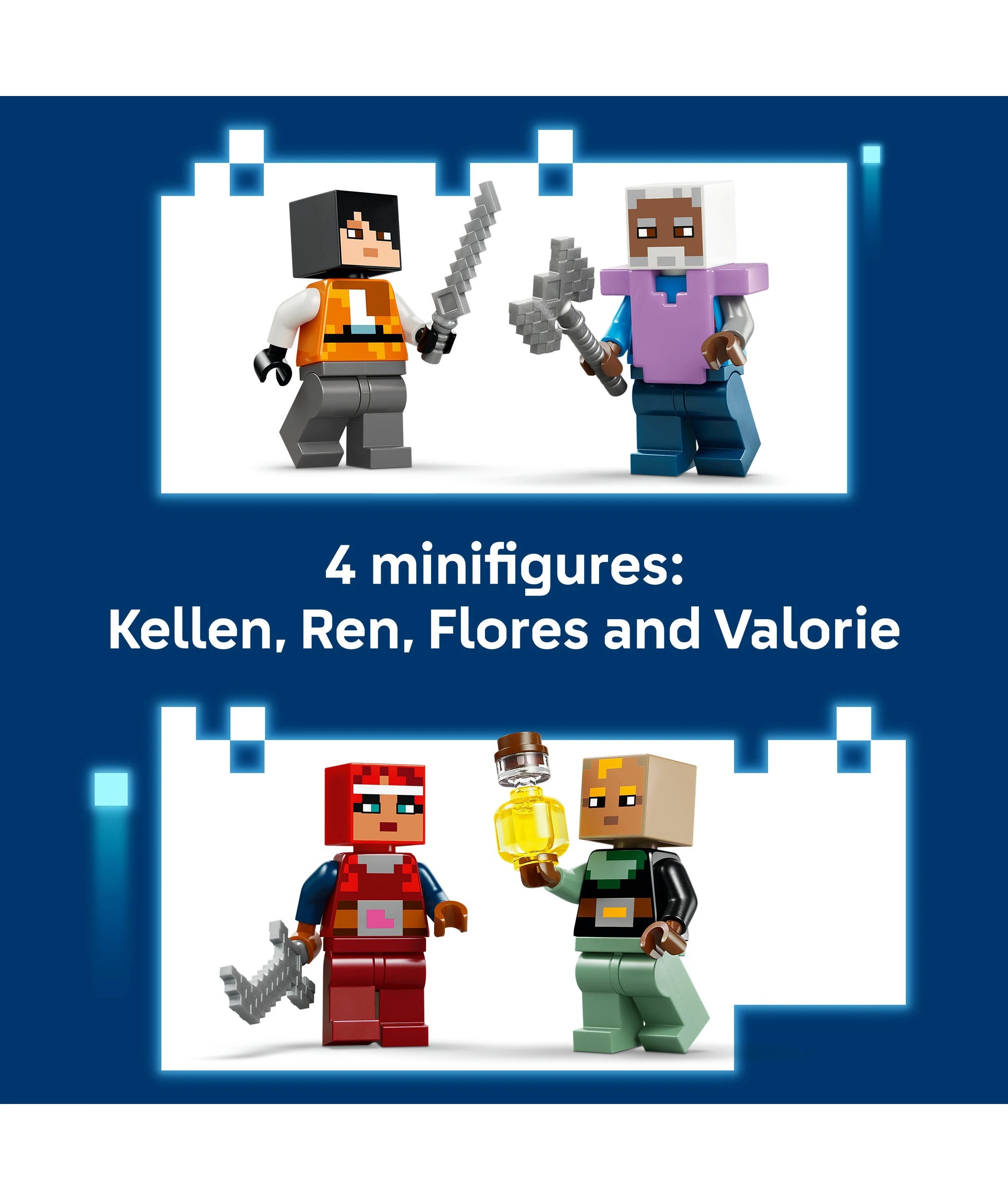 7 LEGO Minecraft The Twisted Warden Battle 21591, 7 of 10
