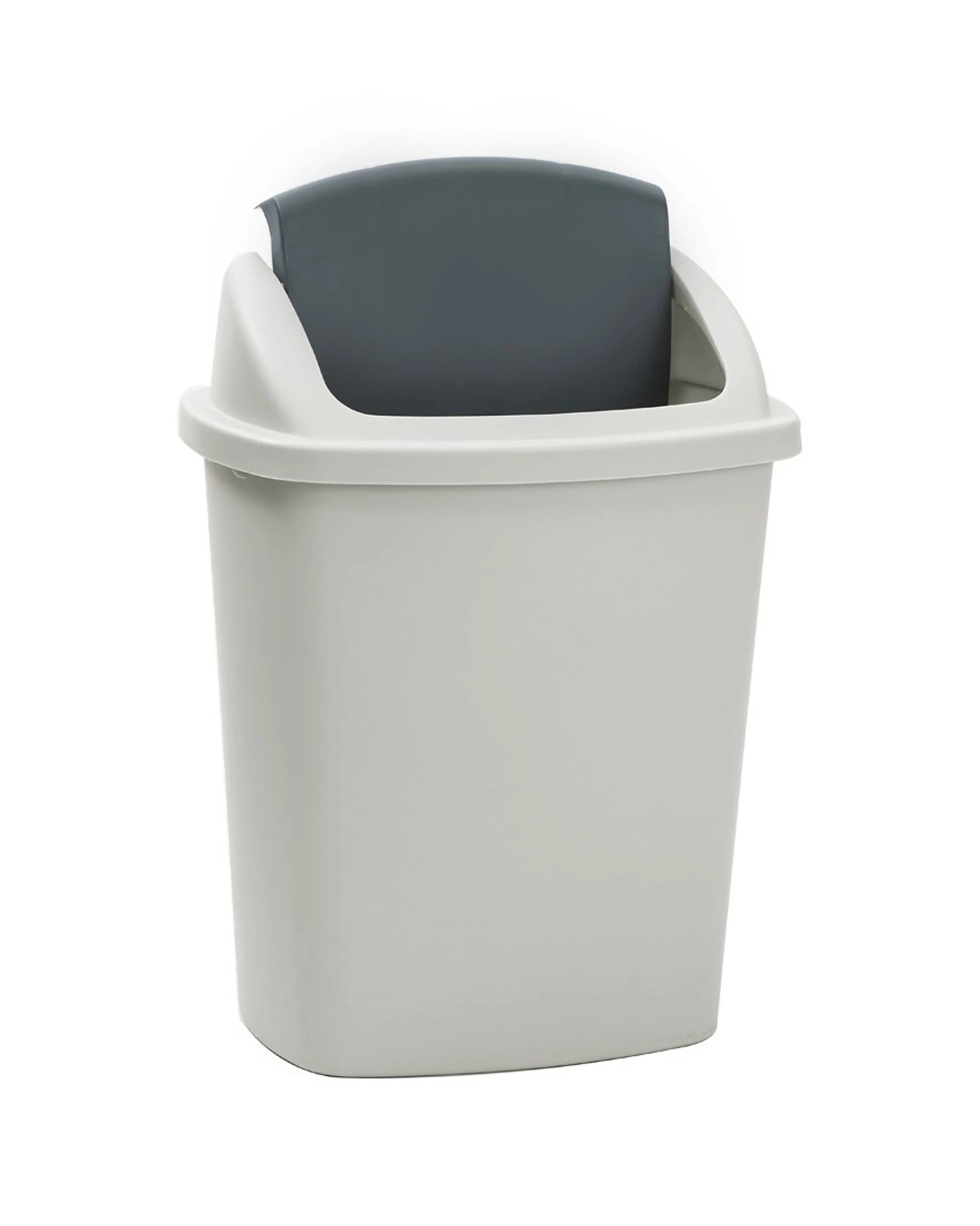 2 Boxsweden 40l Rubbish Bin With Swing Lid 44x35cm Heavy Duty Swing Bin For Kitchen And Workplace Use - Assorted, 2 of 5