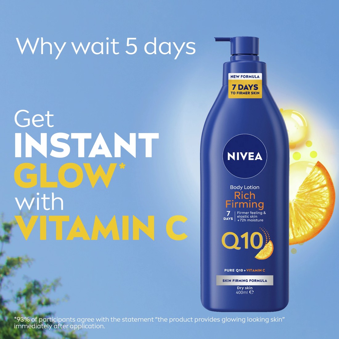 3 Nivea Rich Firming Body Lotion 400ml - Q10 and Vitamin C, 3 of 7