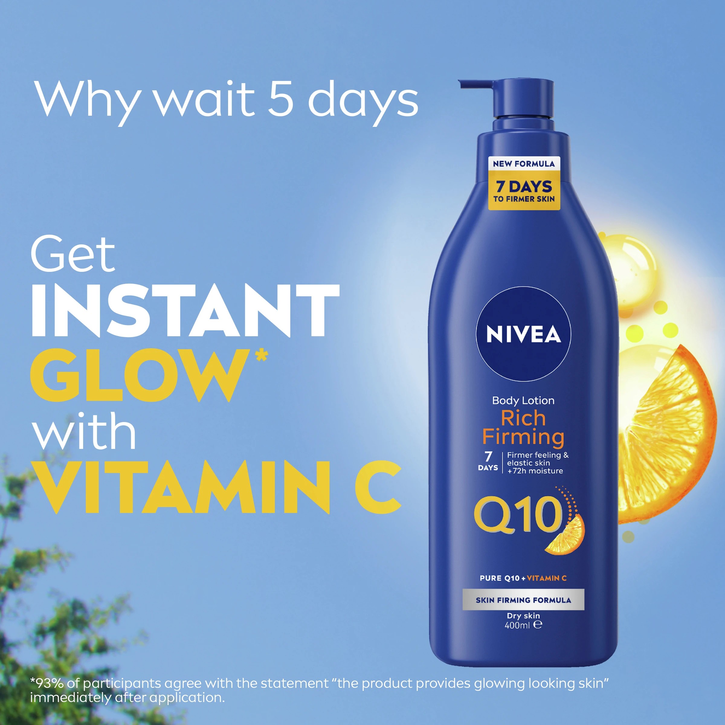 3 Nivea Rich Firming Body Lotion 400ml - Q10 and Vitamin C, 3 of 7