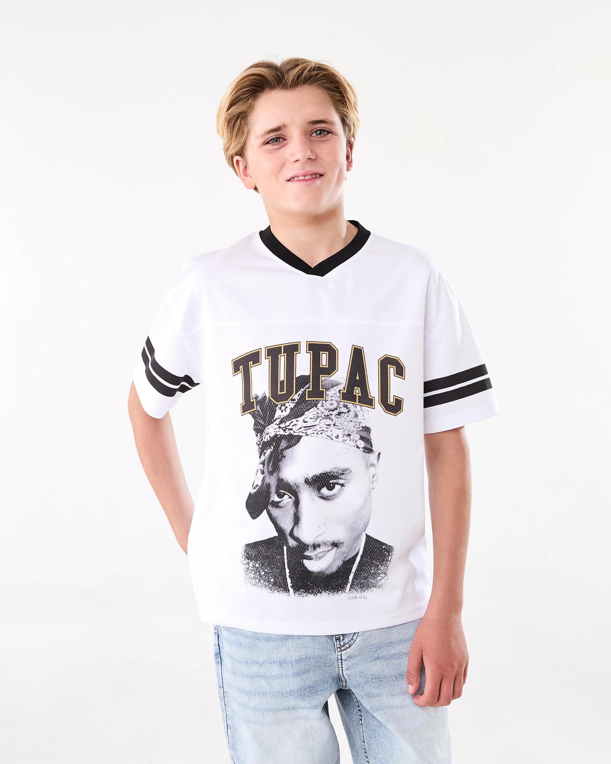 1 Tupac License Mesh T-shirt Tupac, 1 of 8