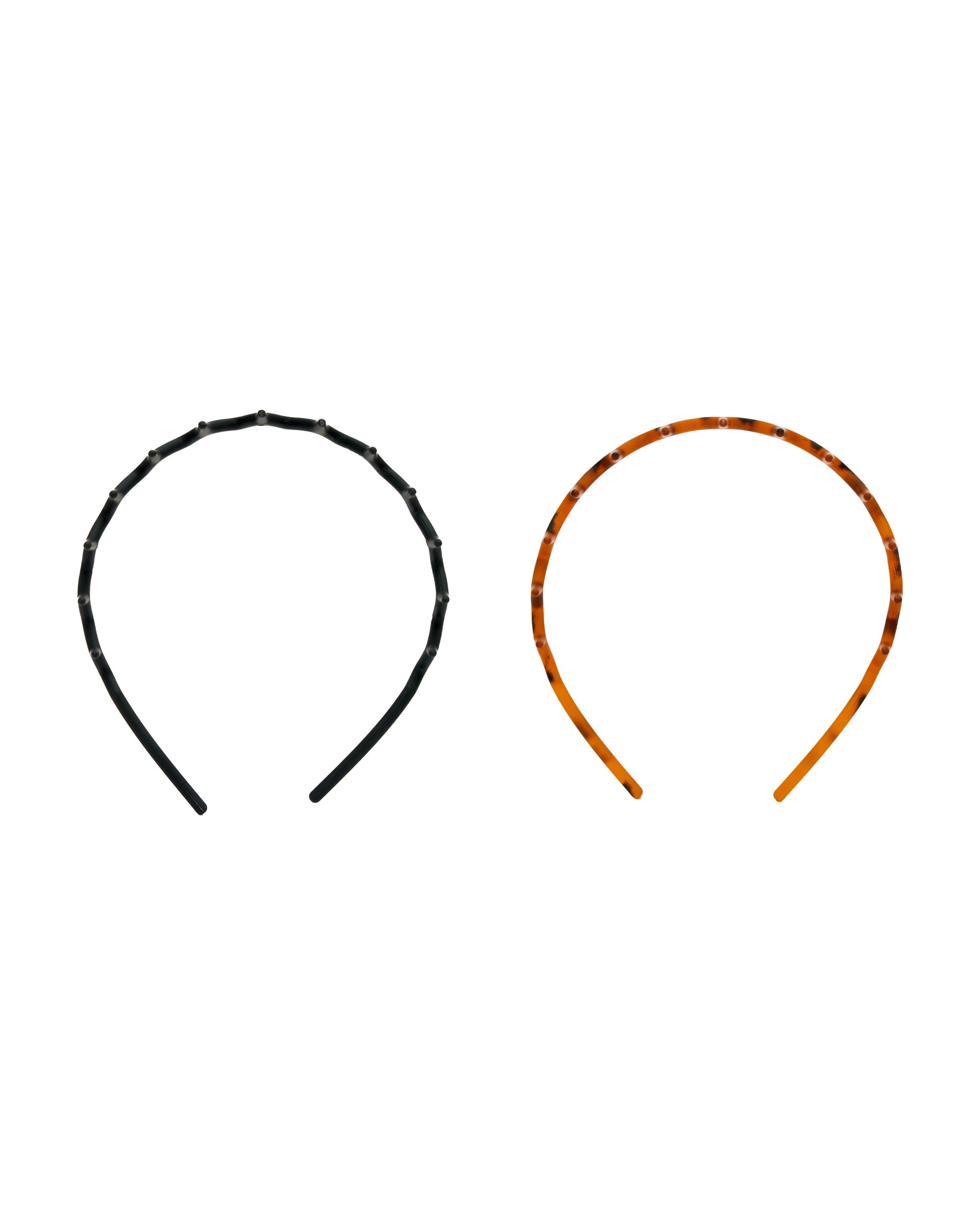 3 OXX Haircare 2 Pack Twist Headband - Black and Tort, 3 of 4