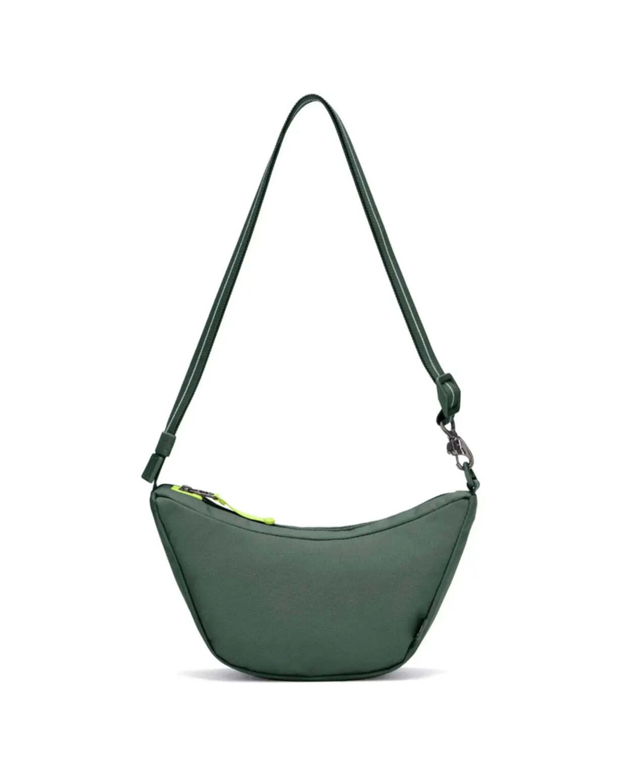 5 Pacsafe Go Anti-Theft Lunar Crossbody Bag RFID Safe TurnNLock Cut Resistant Spruce - Green, 5 of 8