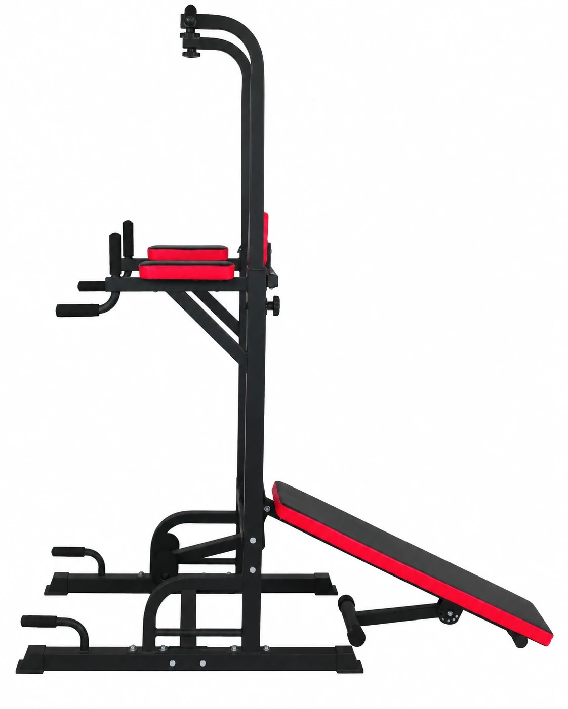 10 Fitness Master Multi Function Power Tower Pull Up Dip Station Bench Home Gym Stand, 10 of 10