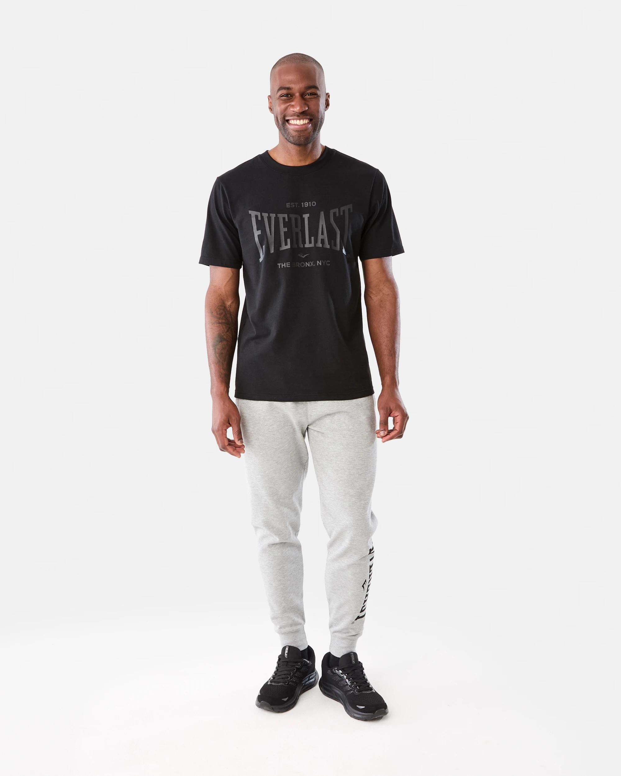 7 Everlast Mens Bronx T-shirt Black, 7 of 7