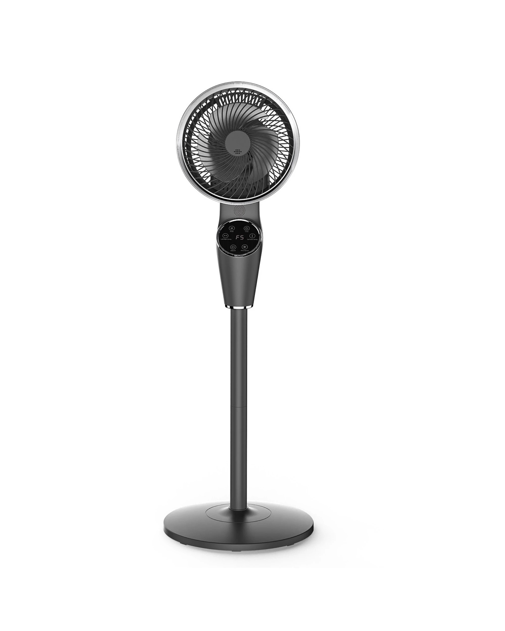 2 Advwin Pedestal Fan 97cm Portable Air Circulator Fan Height Adjustable, 2 of 7