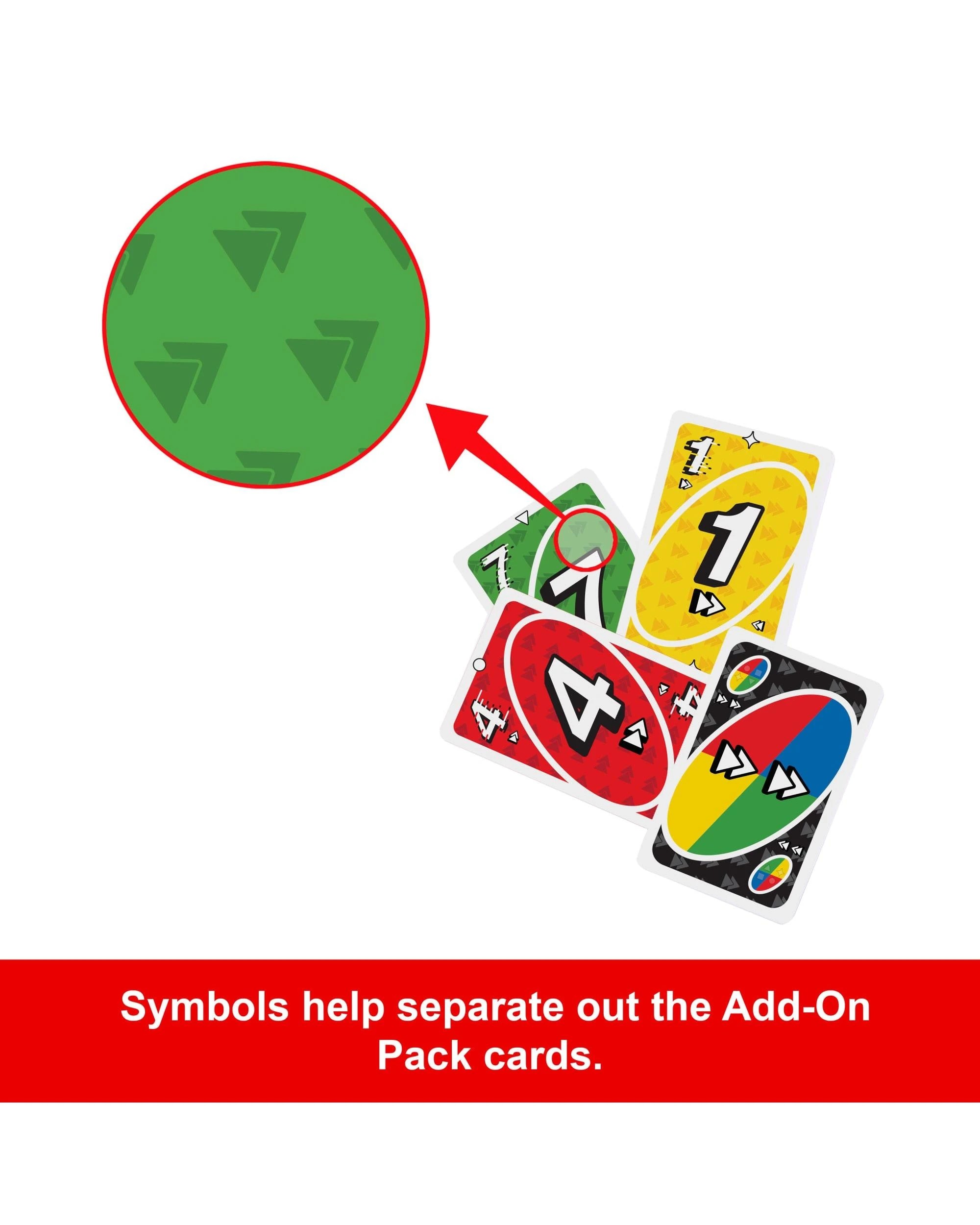 3 UNO Add-On Packs Speed Pack Card Game, 3 of 6