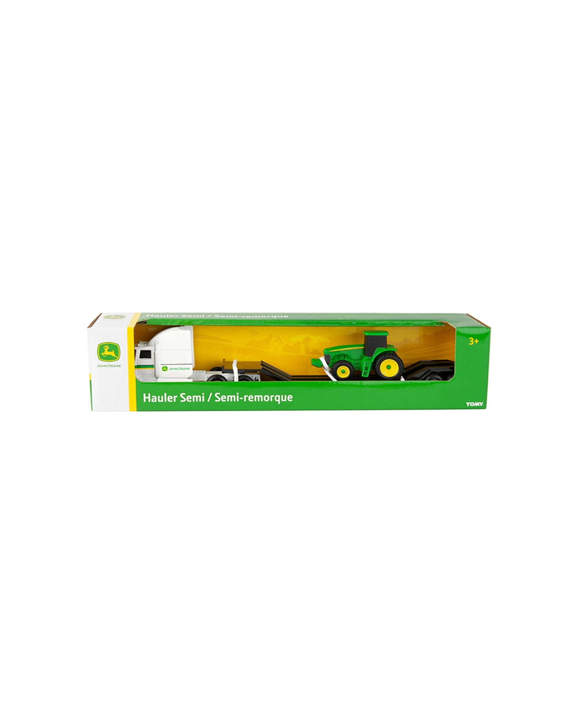 1 John Deere Big Farm Hauler Semi Truck 1:64 Scale Durable Plastic Indoor Outdoor Kids Toy - Multi, 1 of 4