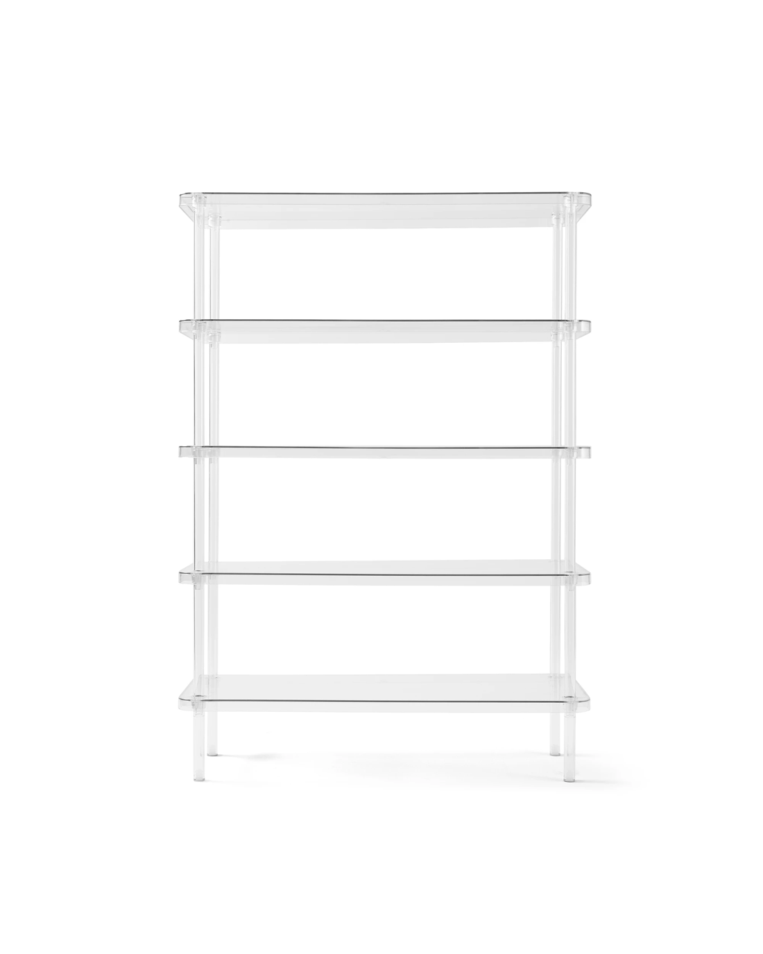 4 5 Tier Clear Shoe Rack - Clear, 4 of 7