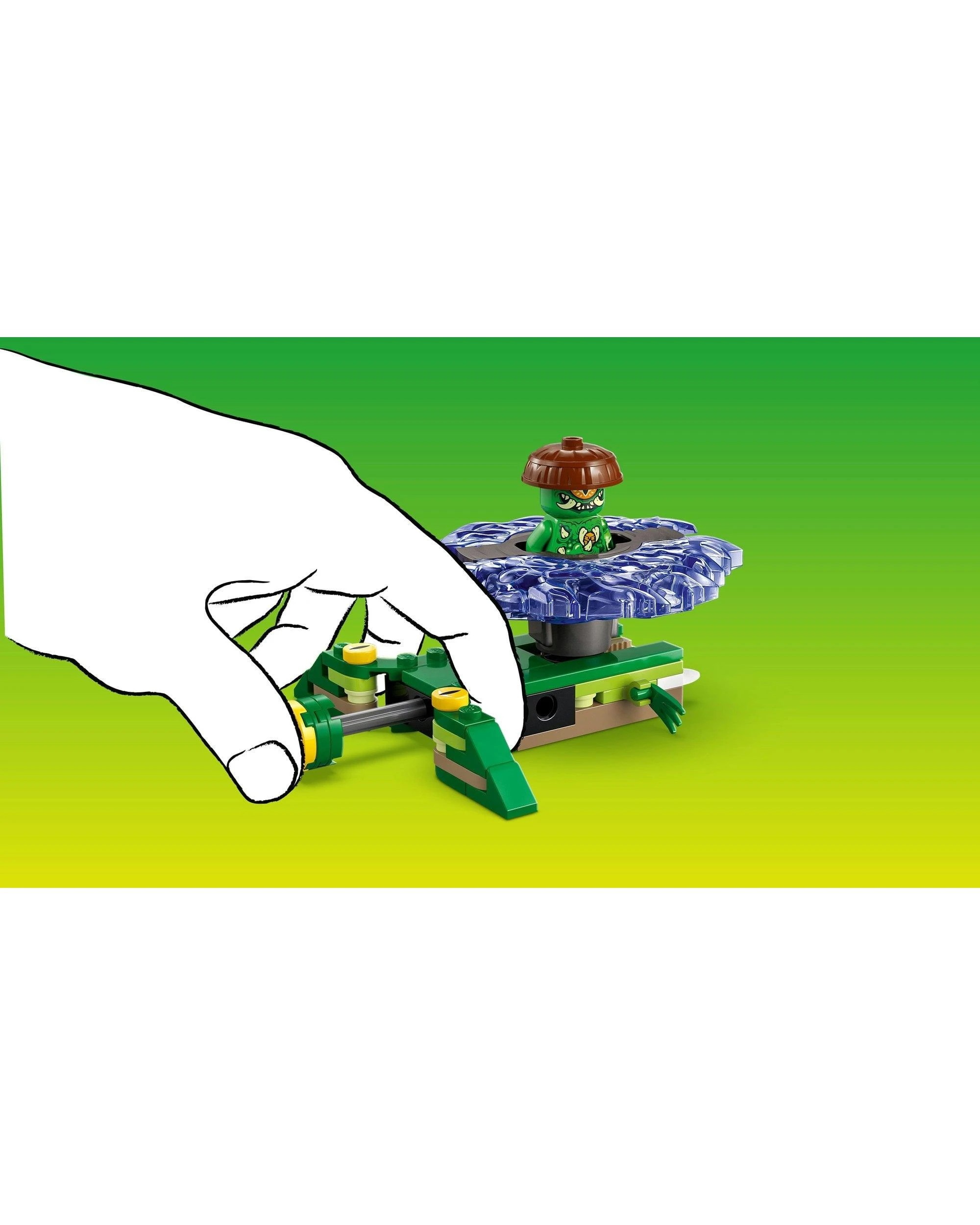 8 LEGO NINJAGO: Nya vs. Mutation Monster Spinner - 71849, 8 of 10