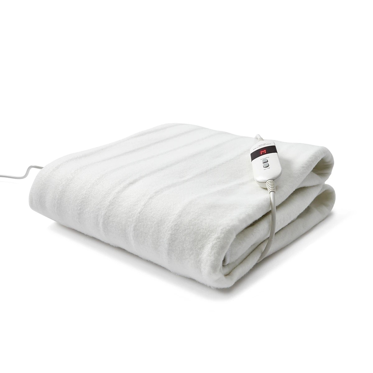 2 Fitted Electric Blanket - Single Bed, White, 2 of 6