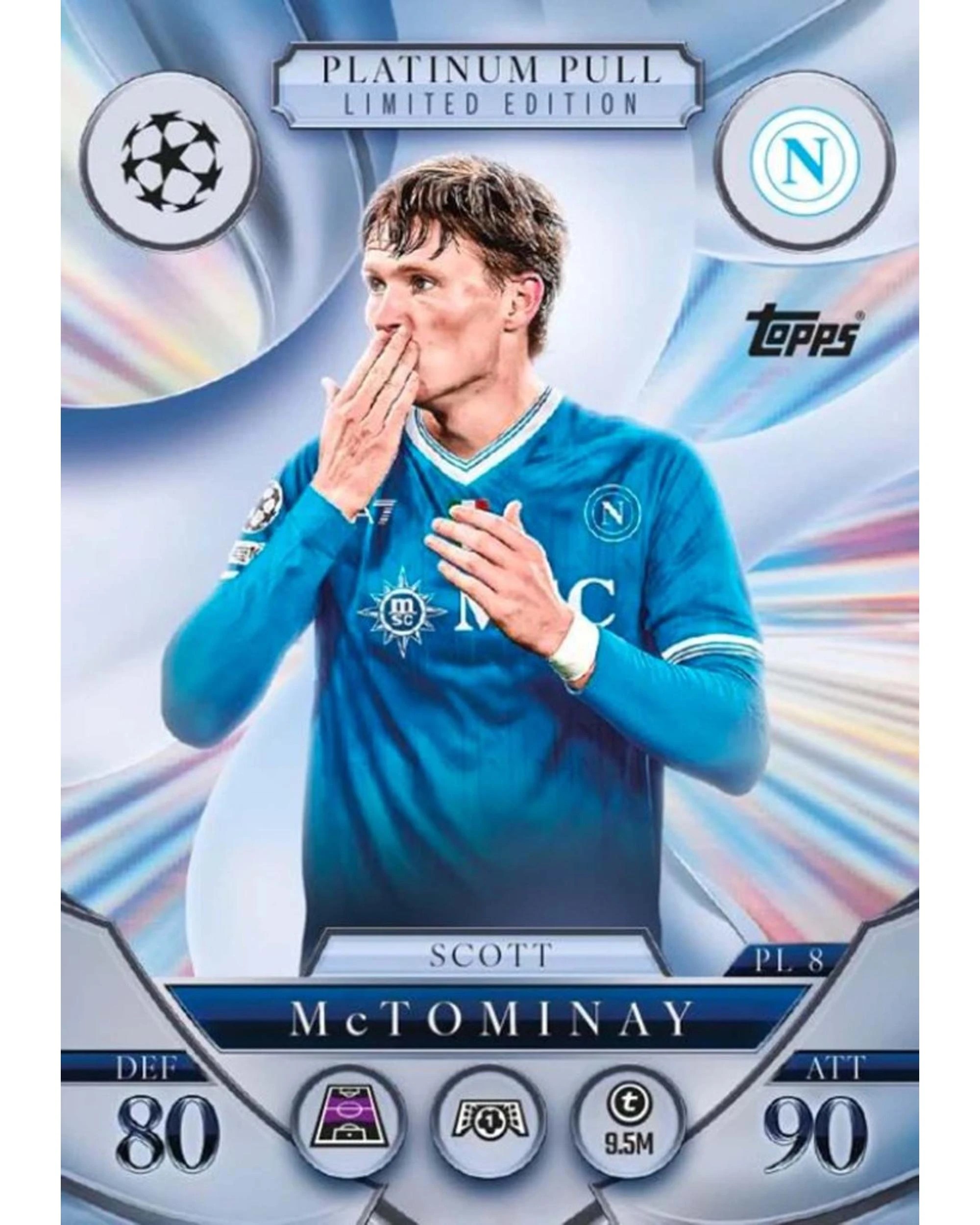 3 Match Attax UEFA Club Competitions 2025/2026 Edition Trading Cards Booster Box, 3 of 10