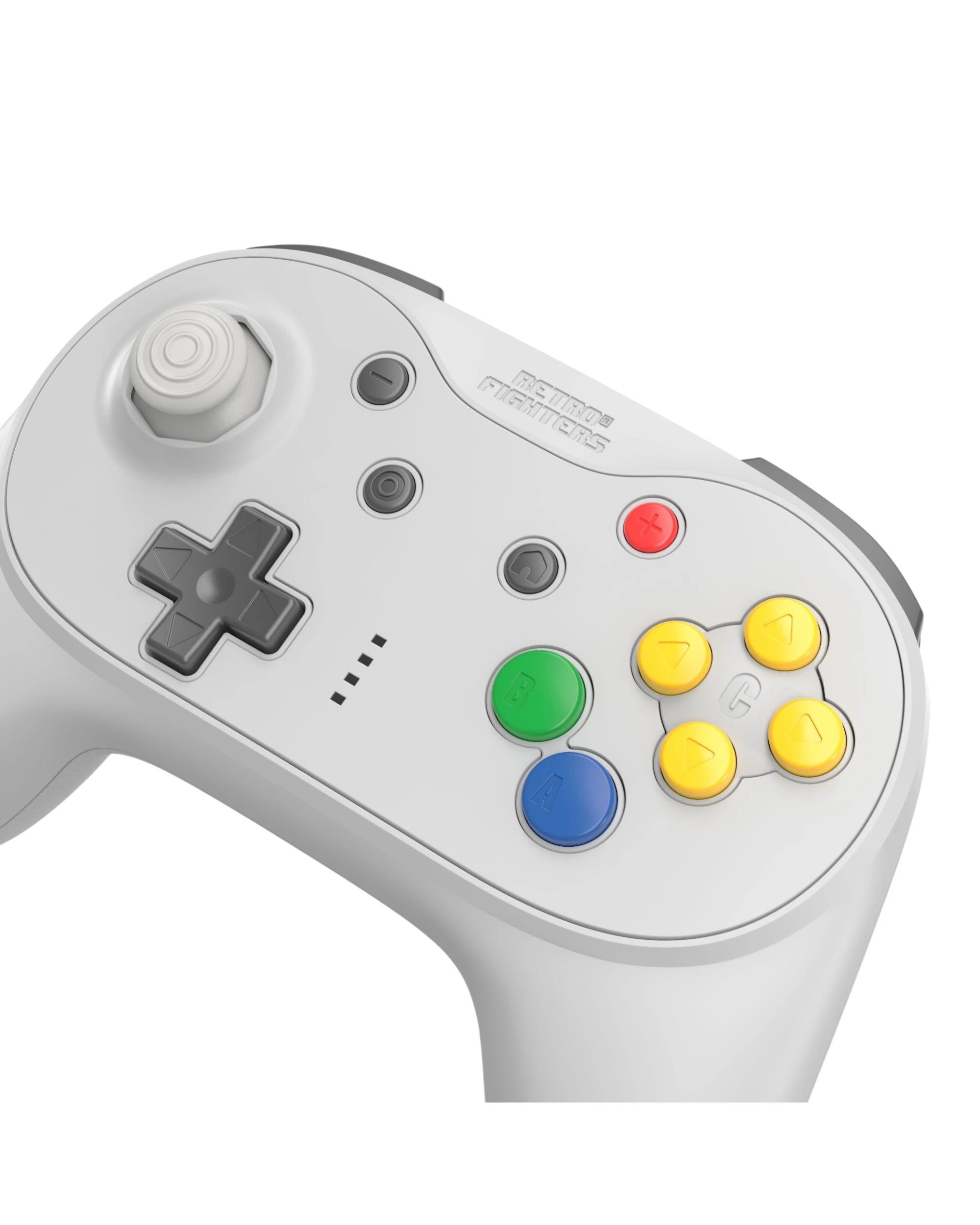 3 Retro Fighters Brawler64 Pro Wireless Controller for N64, Switch, Switch 2 and PC - Classic Gray, 3 of 10