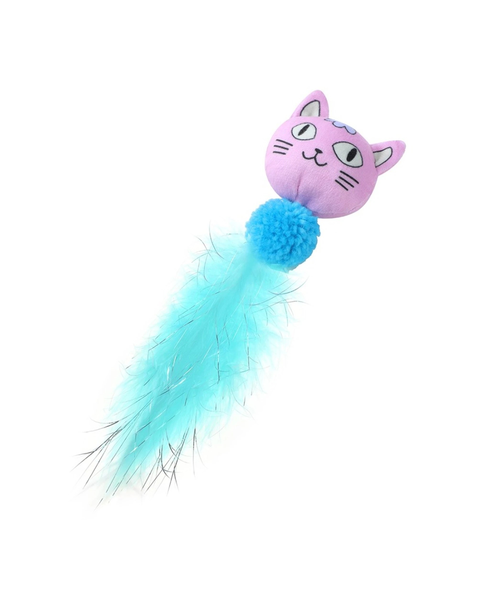 6 Paws & Claws 6PK Pounce Plush Magic Pet Cat Toy Soft Cuddly 15x5x5cm - Assorted, 6 of 8