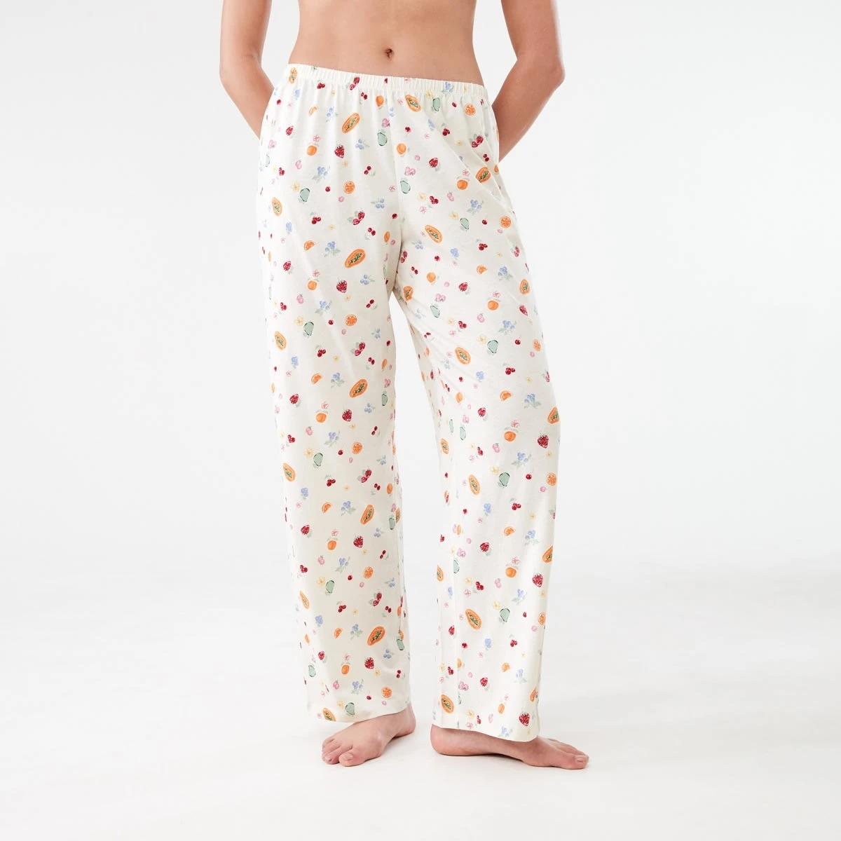 1 Print Knit Pants FRUIT SALAD WHISPER WHITE, 1 of 4