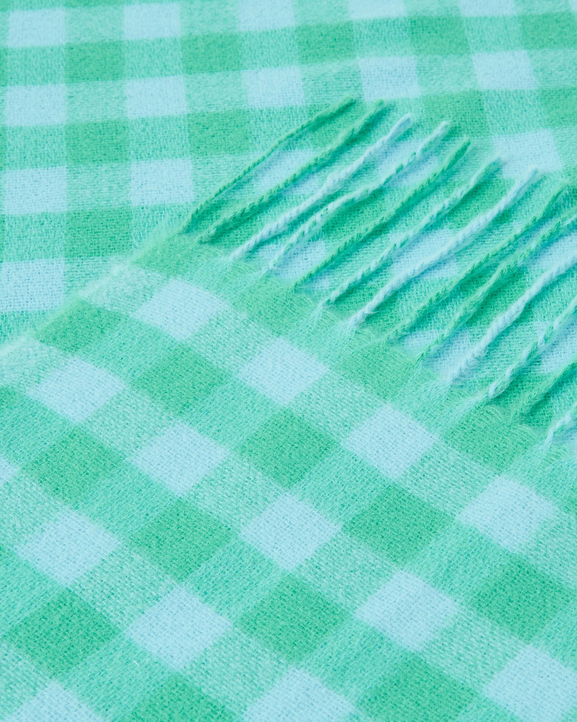2 Check Scarf Green Chck, 2 of 4