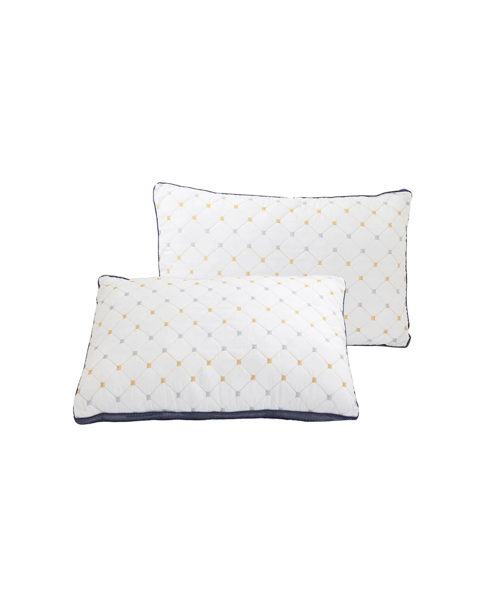 4 Royal Comfort 2x 2pc Luxury Chiro Comfort Air Mesh Pillow 50x75cm - Multi, 4 of 7