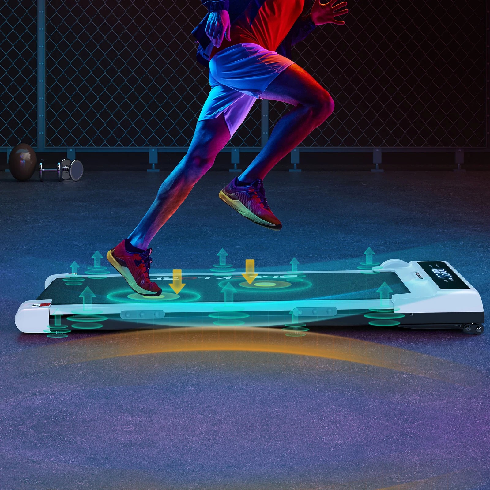 5 Black Lord Treadmill Electric Walking Pad Home Gym Incline Brushless Motor - White, 5 of 10