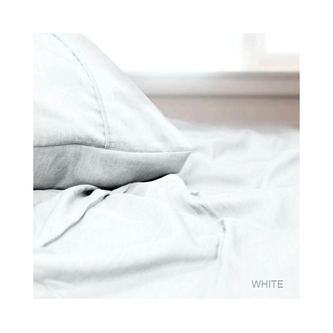 1 Odyssey Living Bamboo Blend Sheet Set - Queen, White (Polyester &amp; Bamboo, Fitted, Flat &amp; 2 Pillowcases) - White, 1 of 1