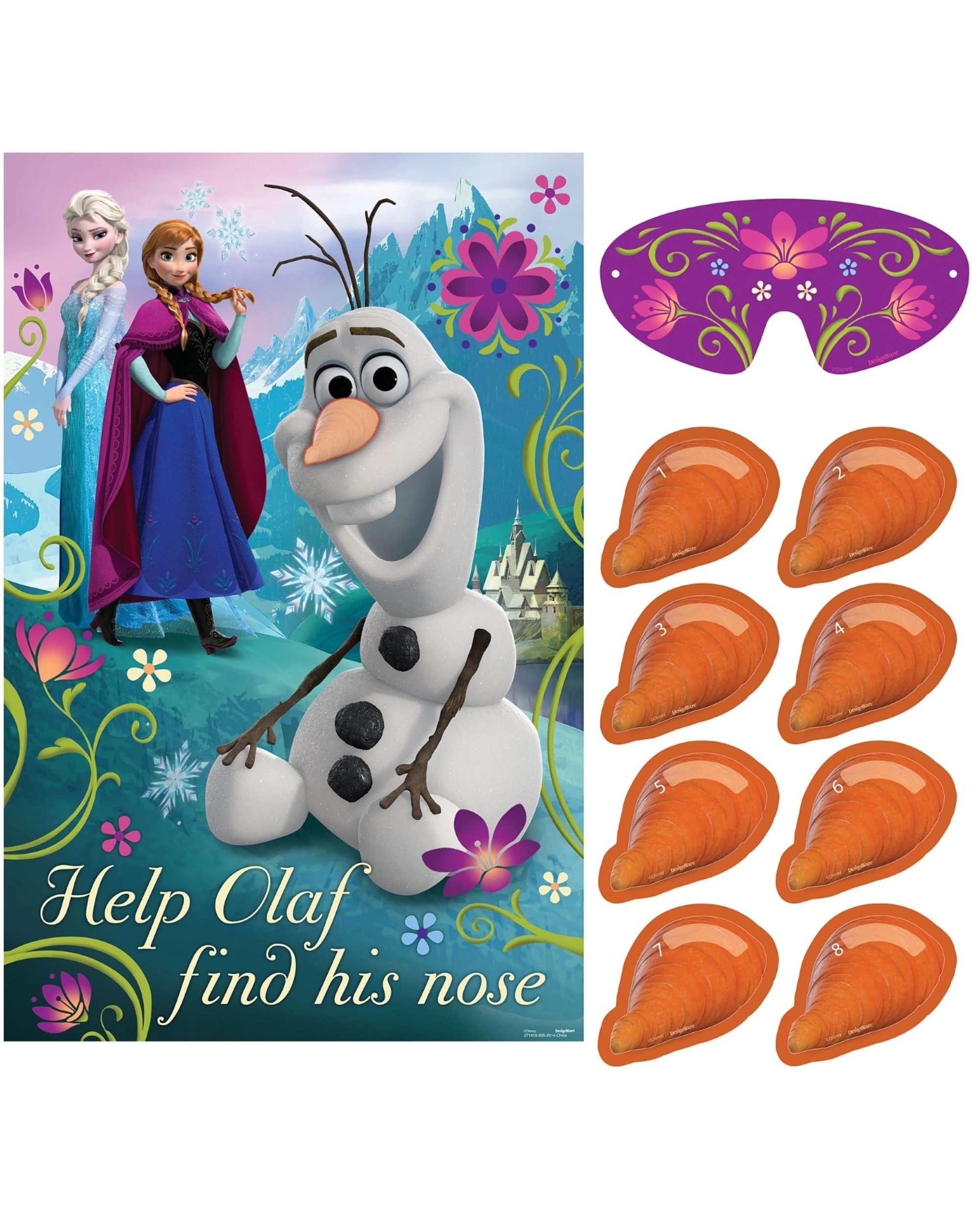 1 Disney Frozen Party Game, 1 of 1