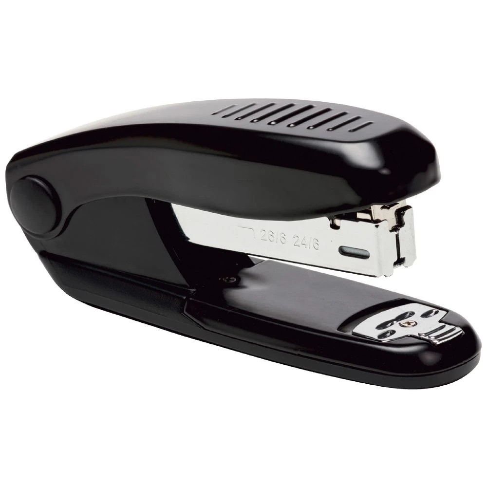 1 J.Burrows Metal Half Strip Stapler Black, 1 of 3