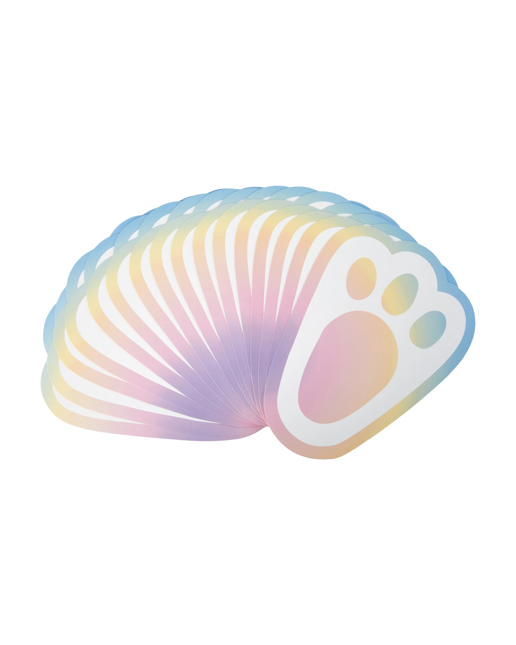 3 16 Pack Easter Bunny Footprints, 3 of 4