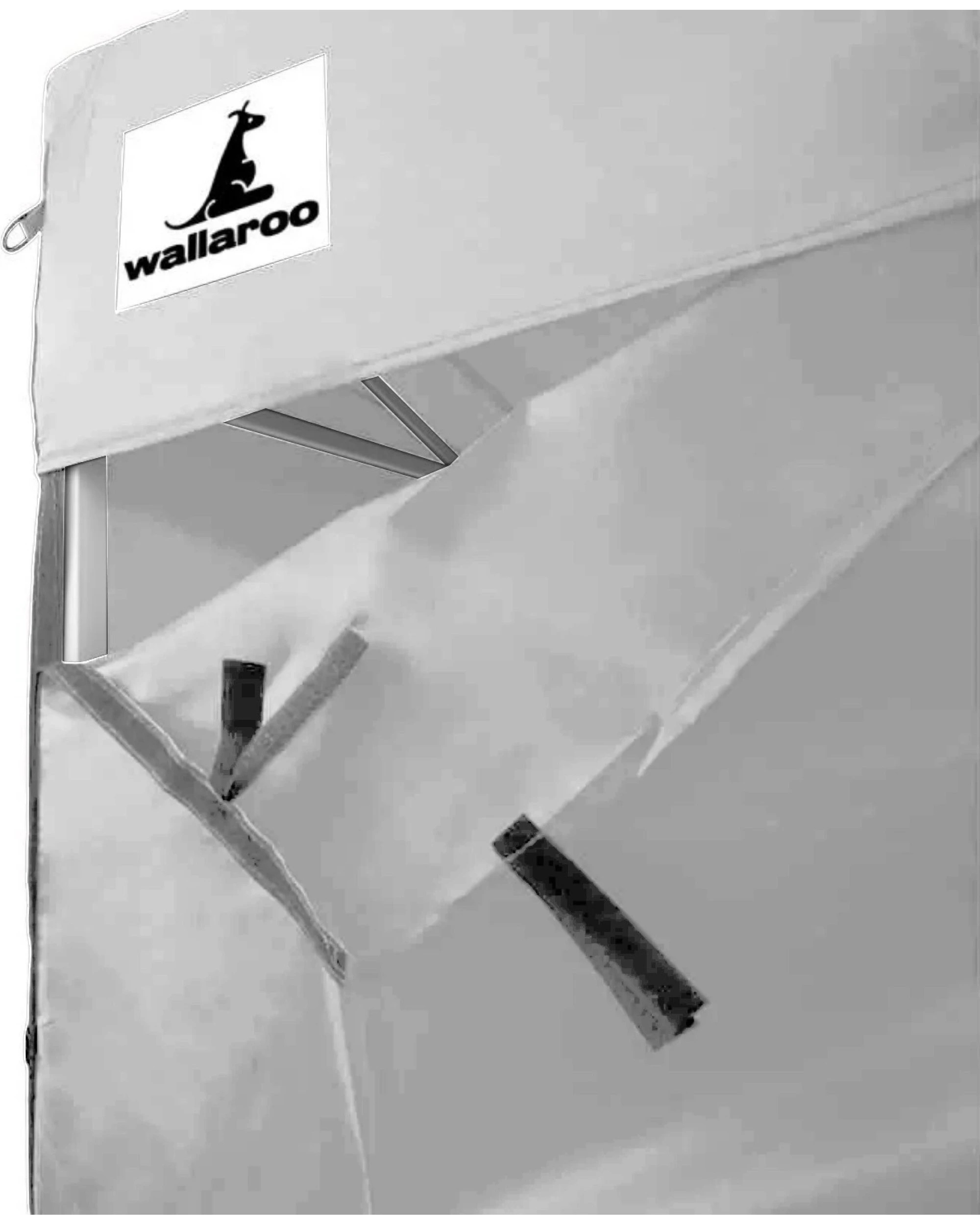 7 Wallaroo 3m x 4.5m Outdoor Gazebo Folding Party Tent Marquee Canopy Camping Beach - White, 7 of 7