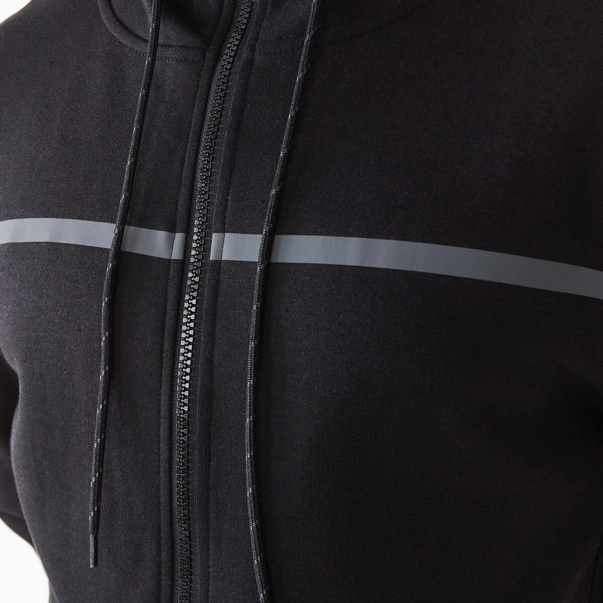 7 Active Mens Sports Hoodie BLACK, 7 of 9
