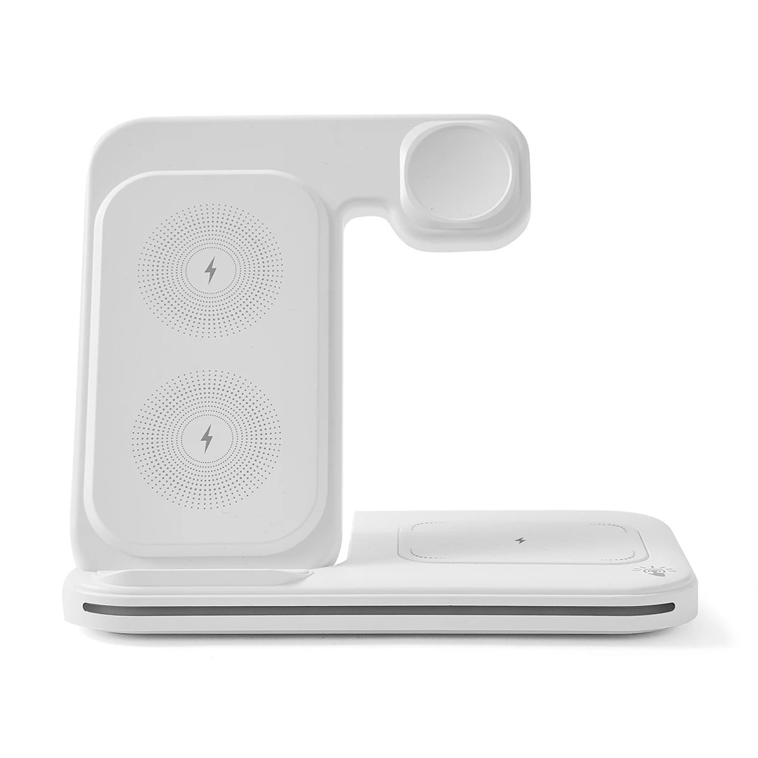 4 3-in-1 Foldable Wireless Charger - White, 4 of 9