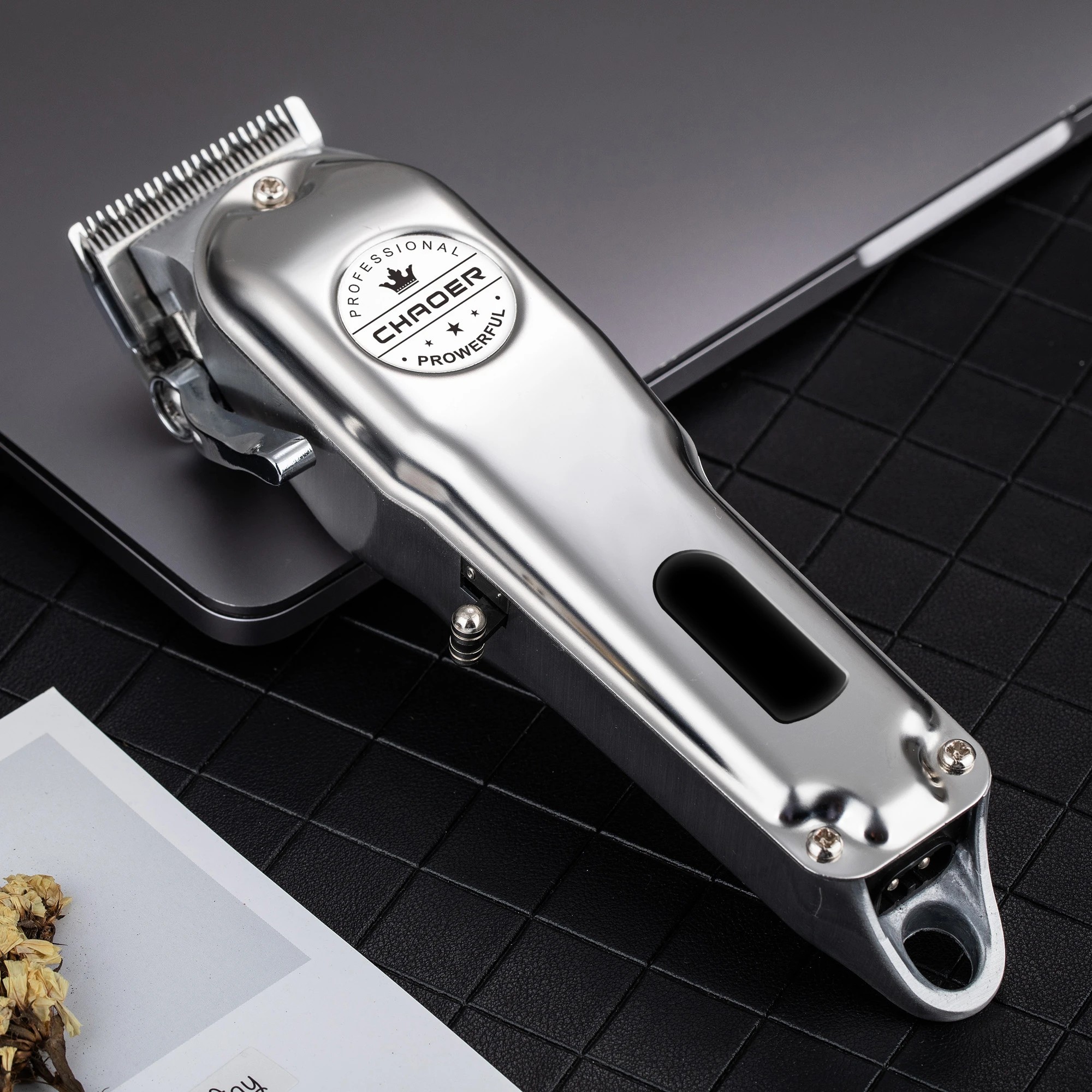 5 TODO Cordless Hair Clipper Beard Trimmer 3.7V 2000mAh Stainless Steel Blade USB Charge, 5 of 5