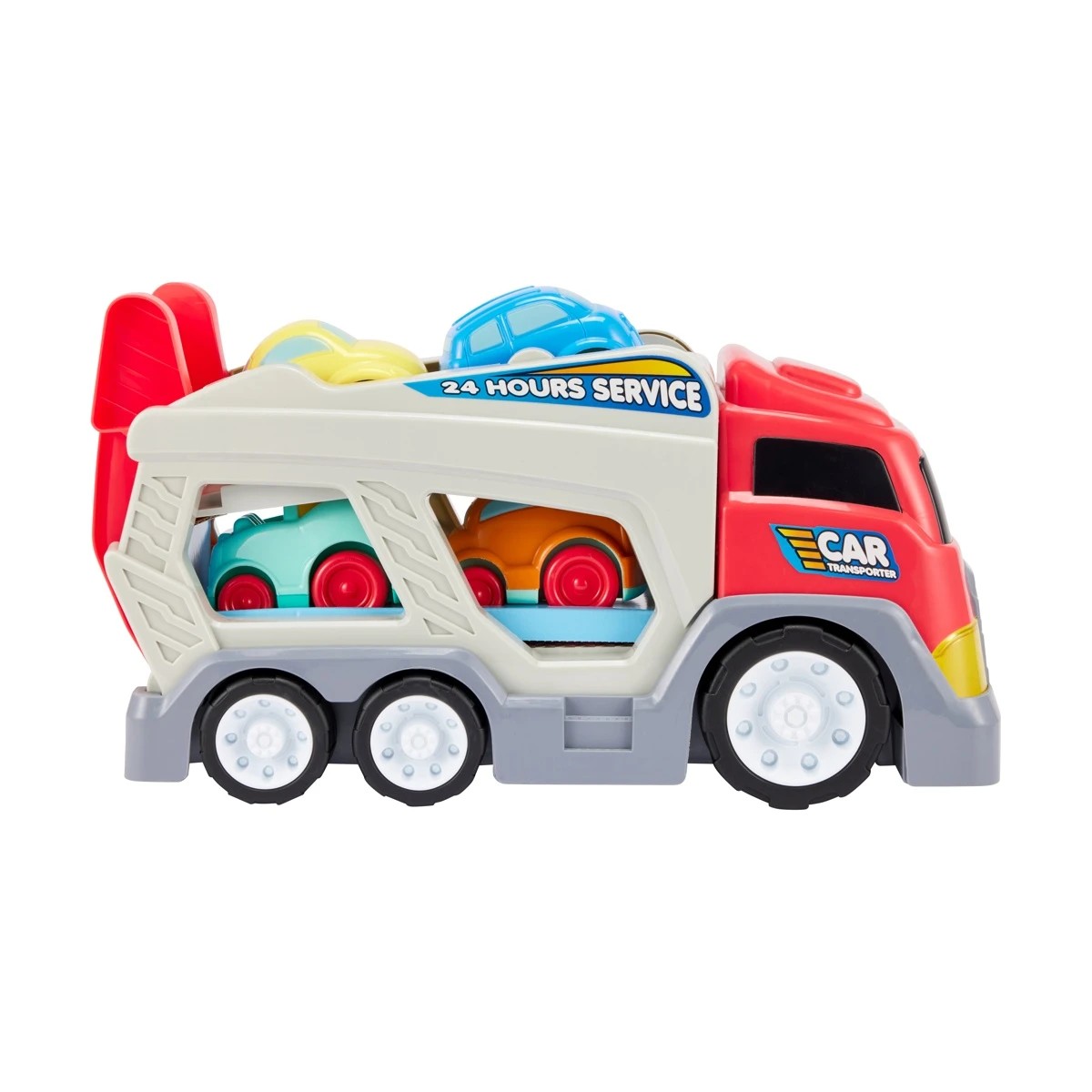 4 Play and Learn Car Transporter Toy, 4 of 10
