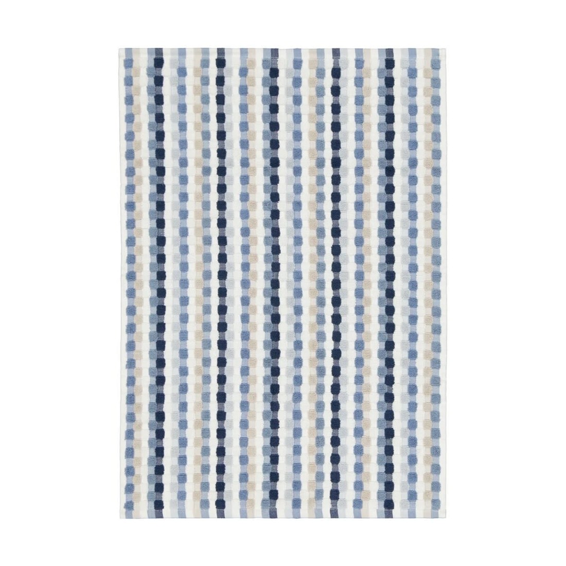 3 Blue Popcorn Cotton Hand Towel, 3 of 6