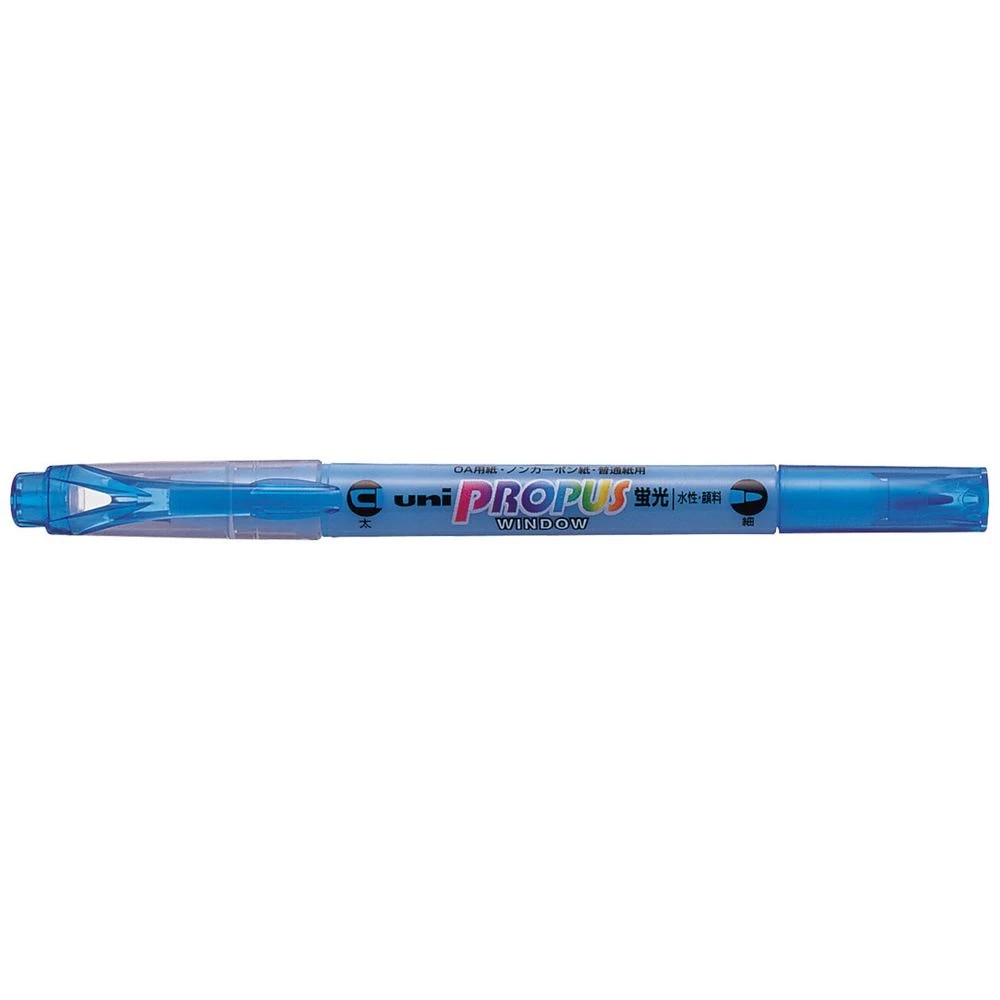 1 Uni Propus Dual Highlighter Light Blue, 1 of 3