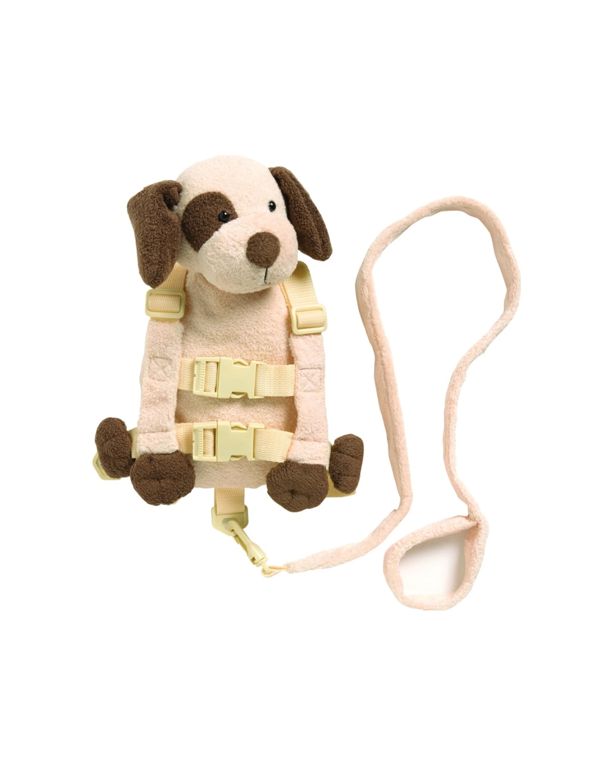 1 Playette 2 in 1 Harness Buddy Puppy Toddler Safety Adjustable Tan - Beige, 1 of 2