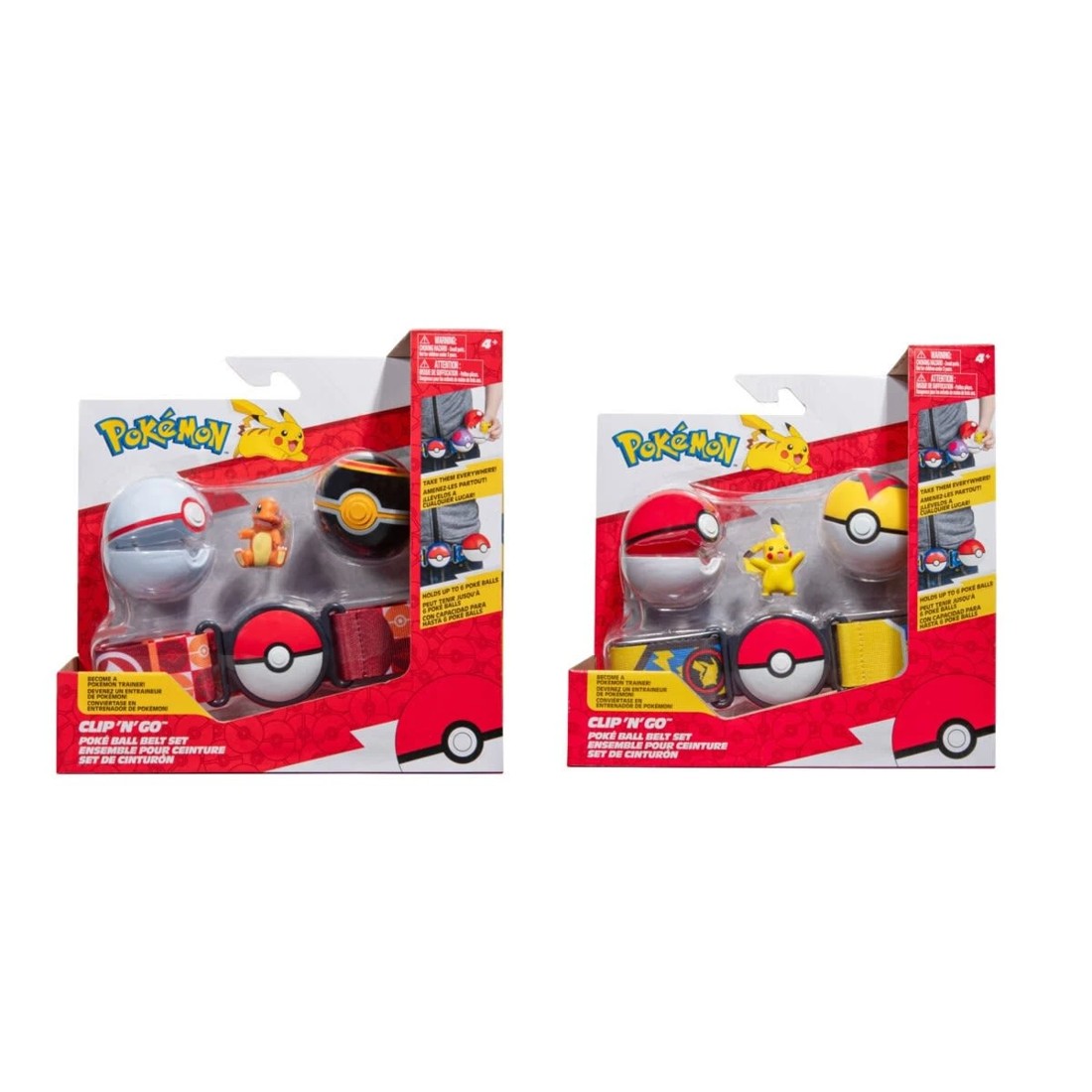 1 Pokemon Clip 'N' Go Poke Ball Belt Set - Assorted, 1 of 8