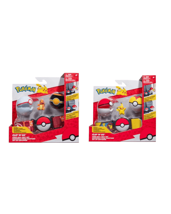 Pokemon Clip N Go Pokeball Belt Set