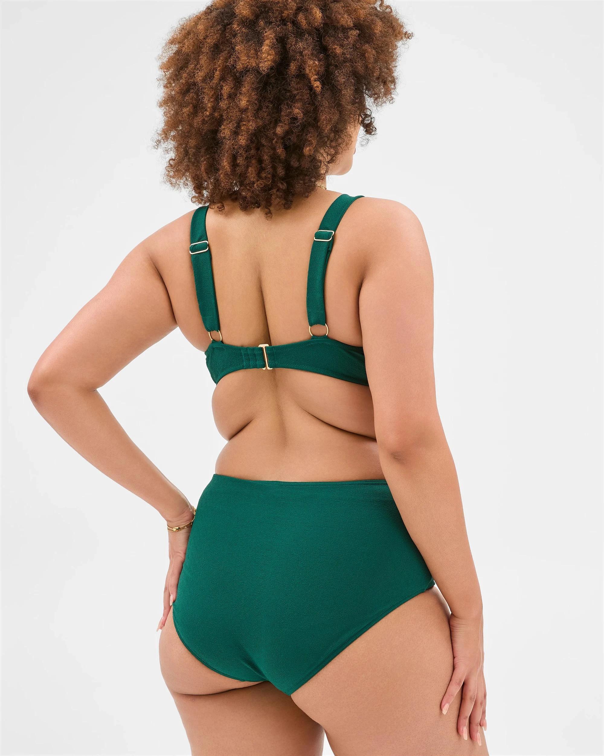 4 Target High Waisted Textured Bikini Briefs - Shape Your Body BOTANIC, 4 of 10