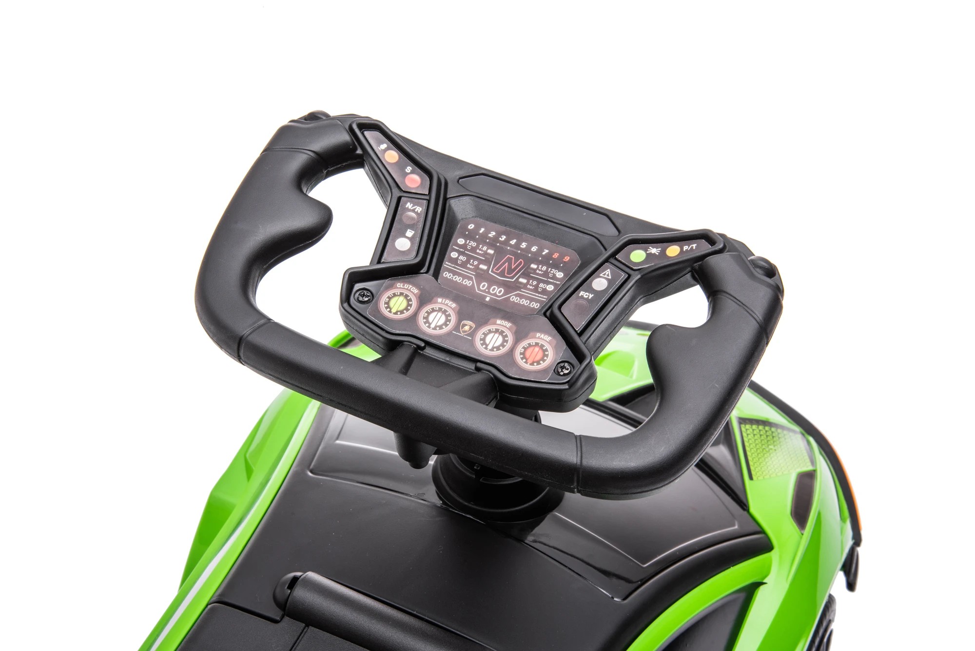 8 Lamborghini Ride On Foot To Floor - Green, 8 of 10