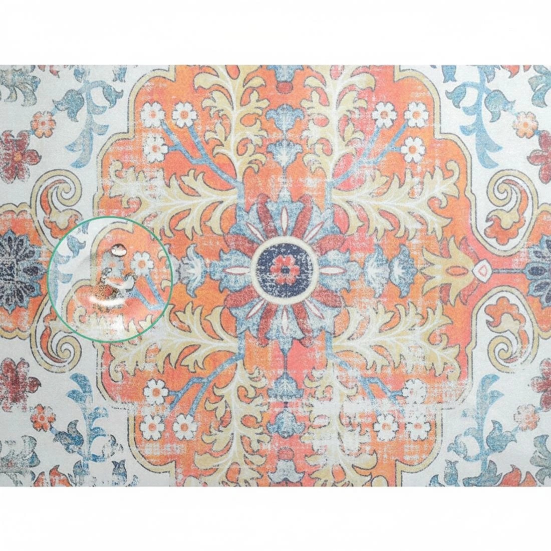 5 Artiss Floor Rug 200x290 Mat Carpet Short Pile - Orange, 5 of 5