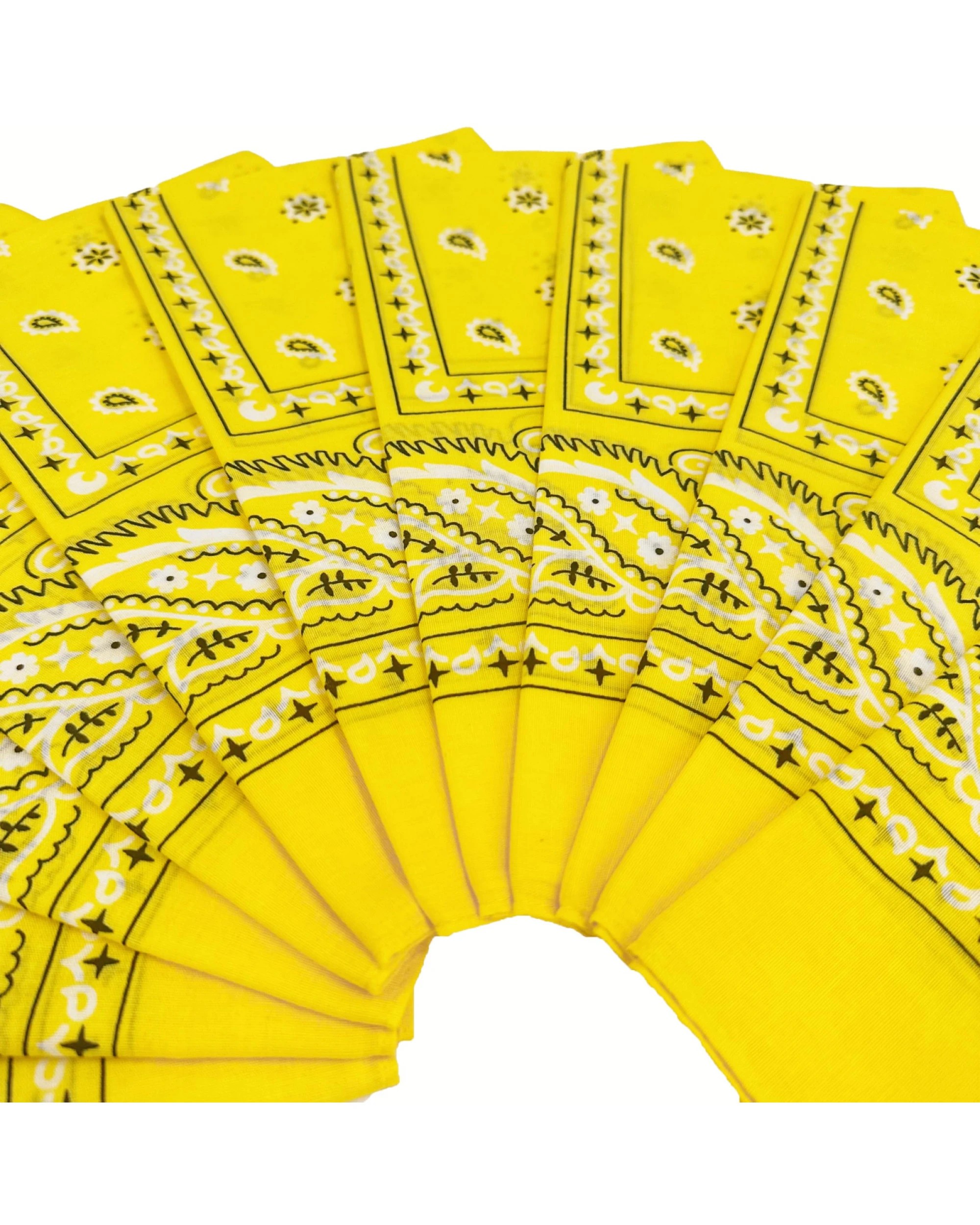 3 BR Costumes 20-Pack Paisley Cotton Bandanas for Head Wraps and Masks, 3 of 4