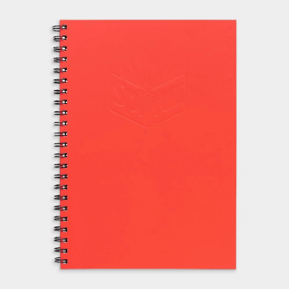 5 Spirax A4 Hard Cover Notebook Red, 5 of 5