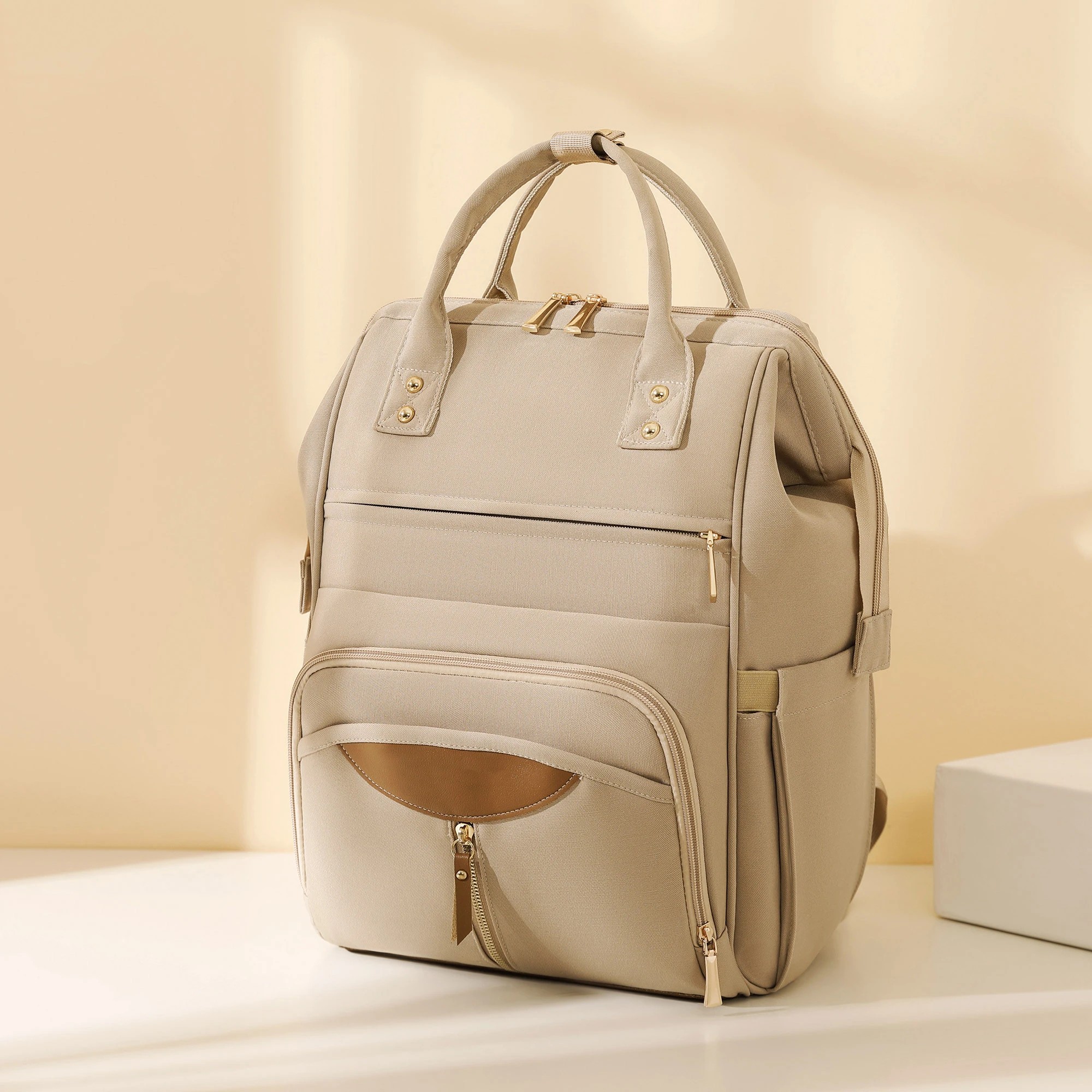 7 Bopeep Nappy Backpack Khaki, 7 of 7