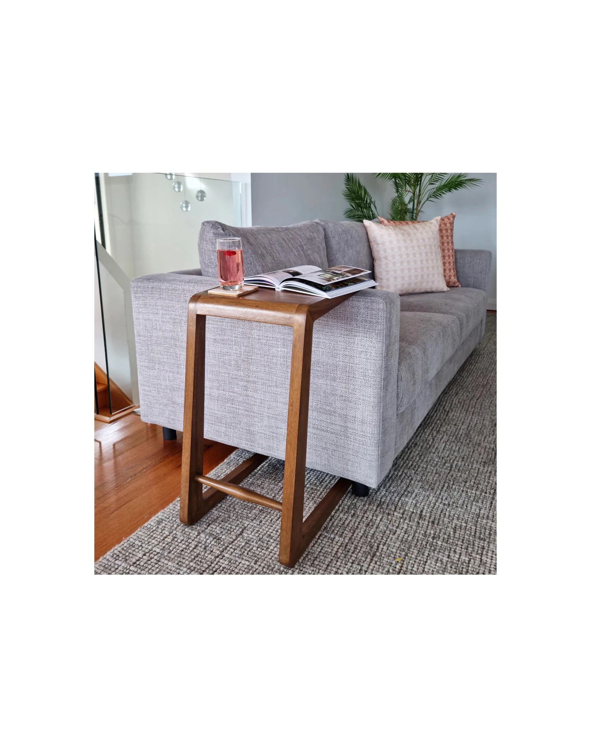 5 J.elliot Dario 45x64cm C-shape Side Table Home Lounge Furniture Natural
 - Natural, 5 of 7