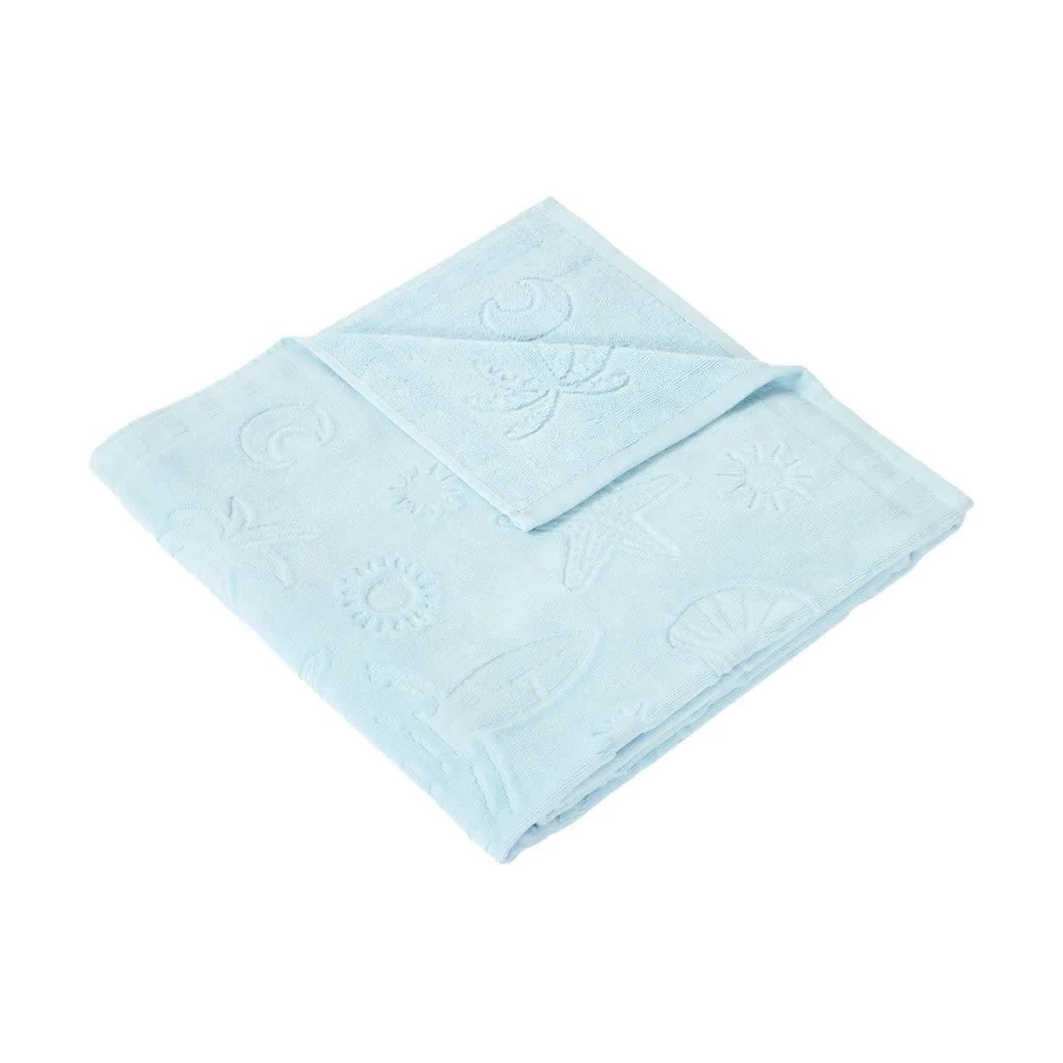 3 Cotton Beach Towel - Island Icons, 3 of 6