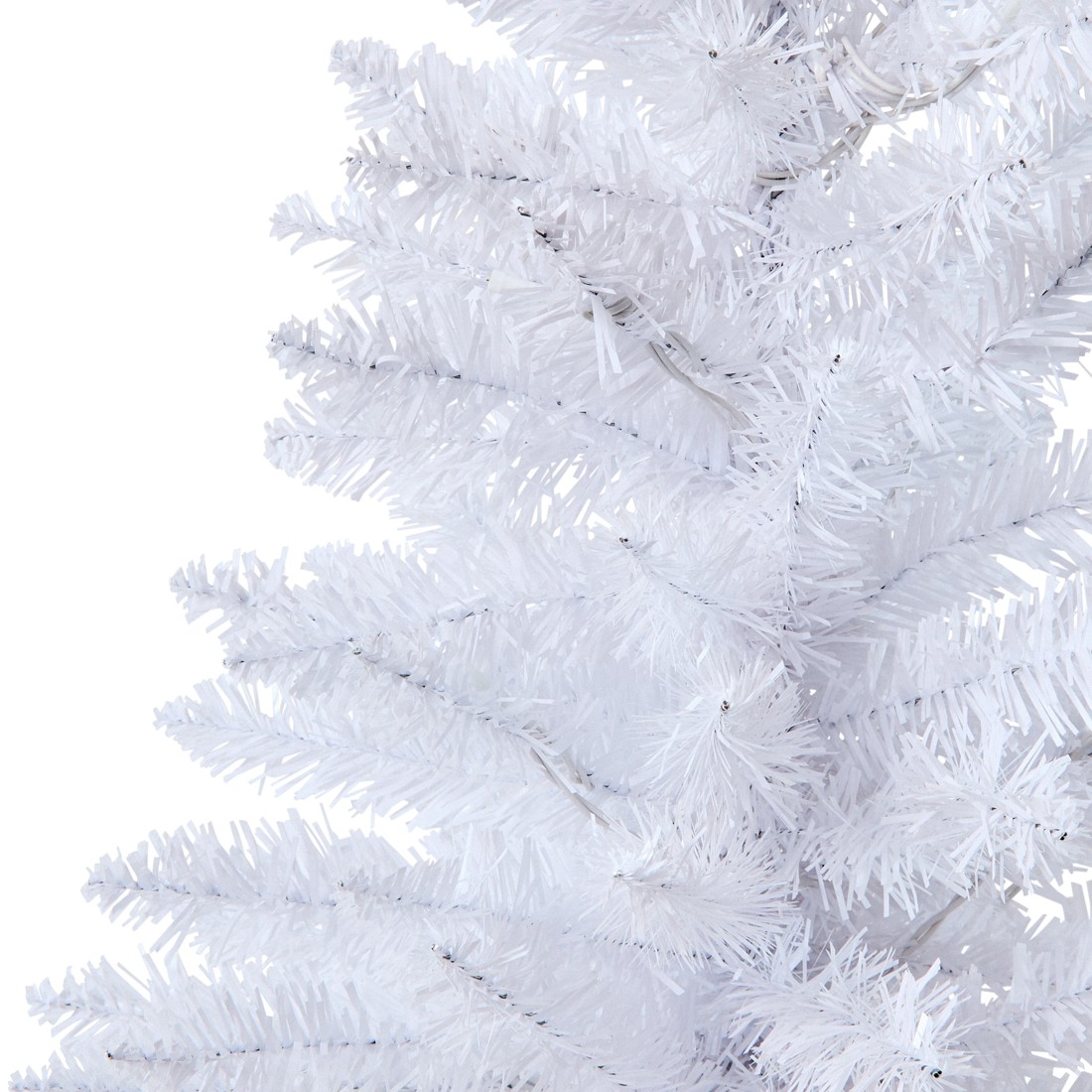 3 60cm (2ft) Light Up Mini White Christmas Tree, 3 of 7