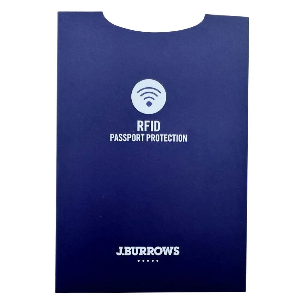 3 J.Burrows RFID-Blocking Travel Passport Sleeve, 3 of 4