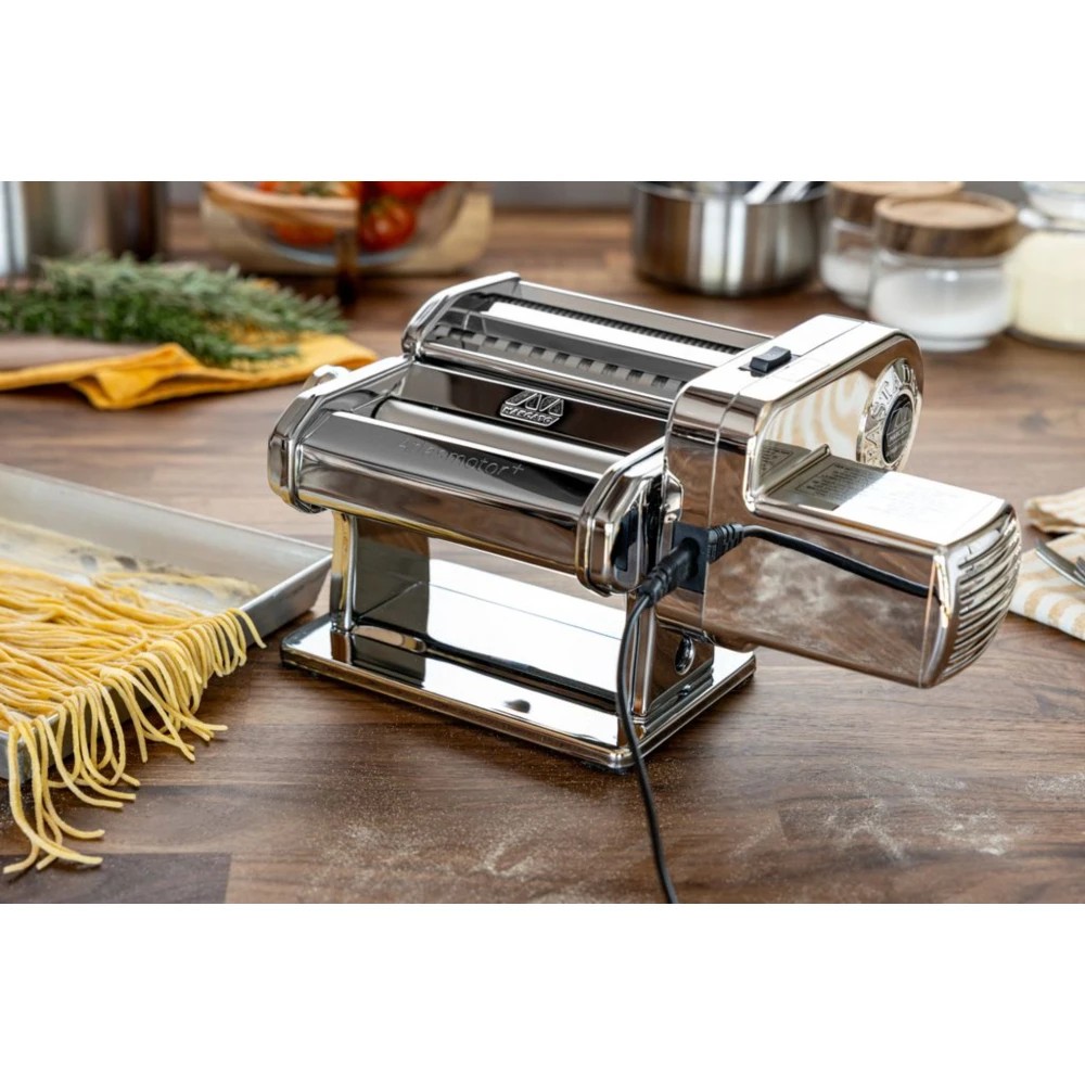 2 Marcato Atlas Plus Motor Pasta Machine - Silver, 2 of 3