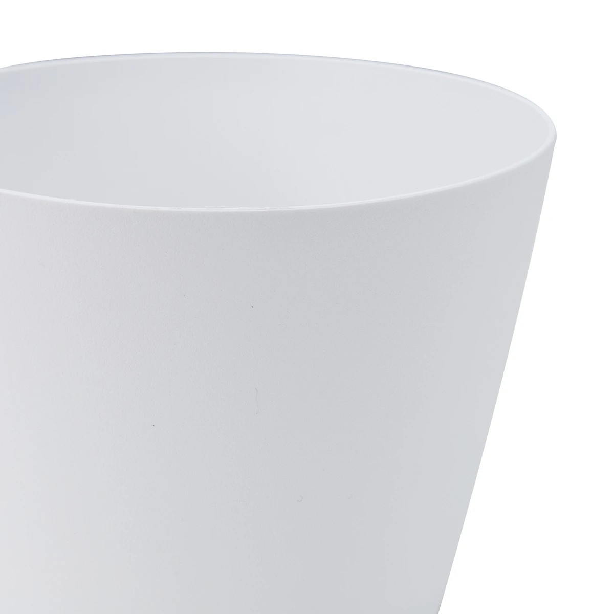2 18cm Plastic Pot - White, 2 of 5