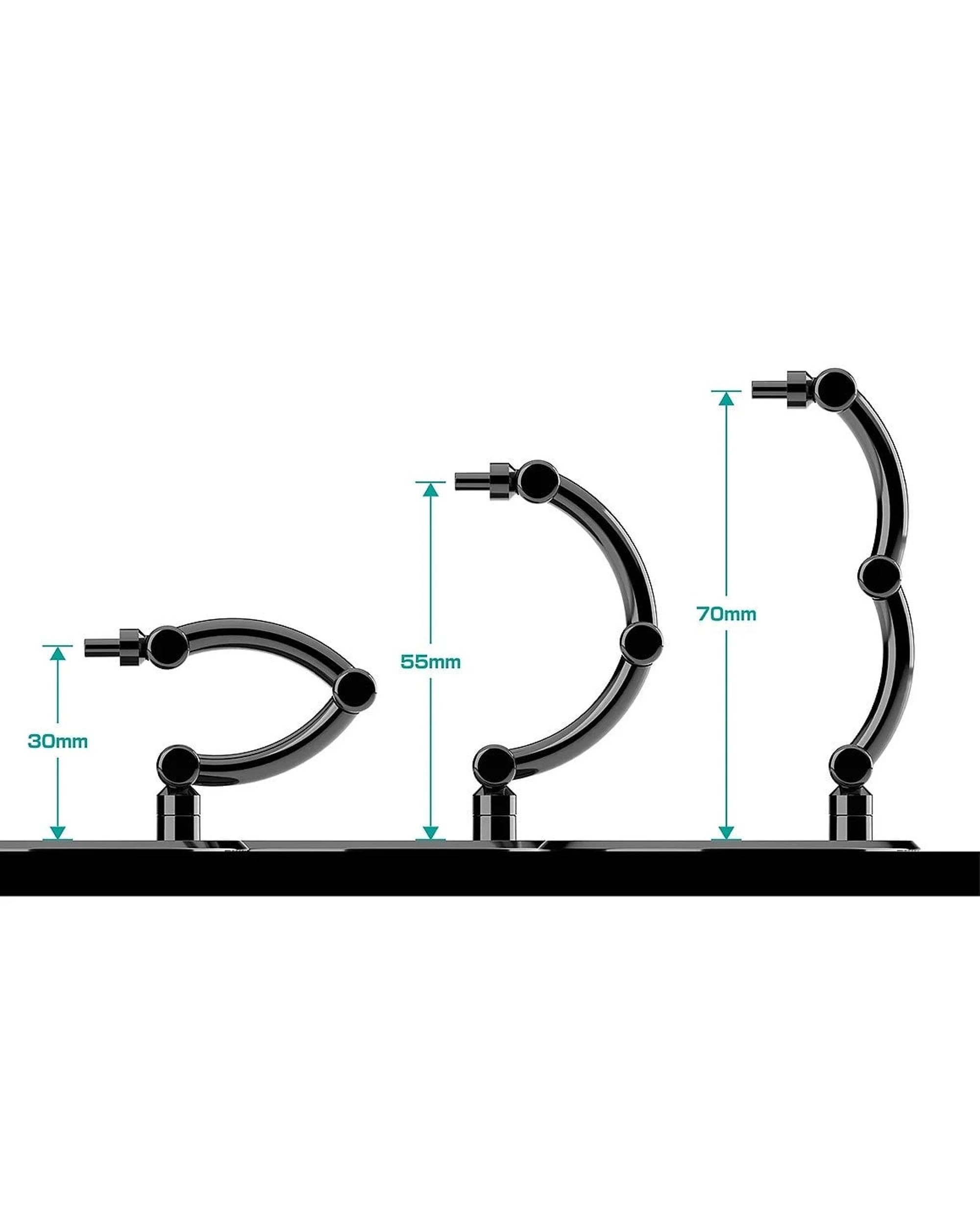 8 Good Smile The Simple Stand Mini Black for Small and Chibi Figures 4 Pack, 8 of 8
